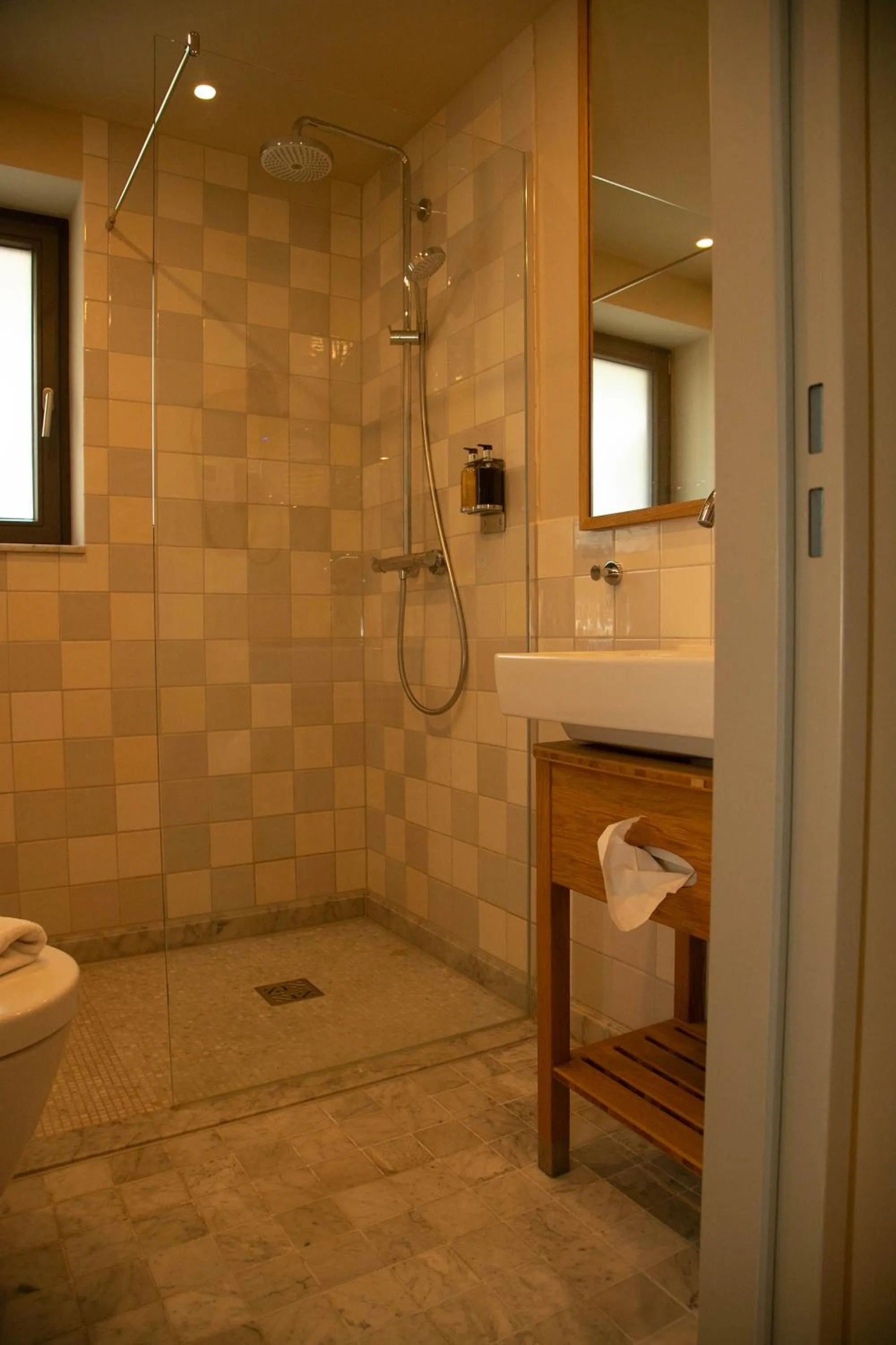 Bathroom in Mimosa Hotel