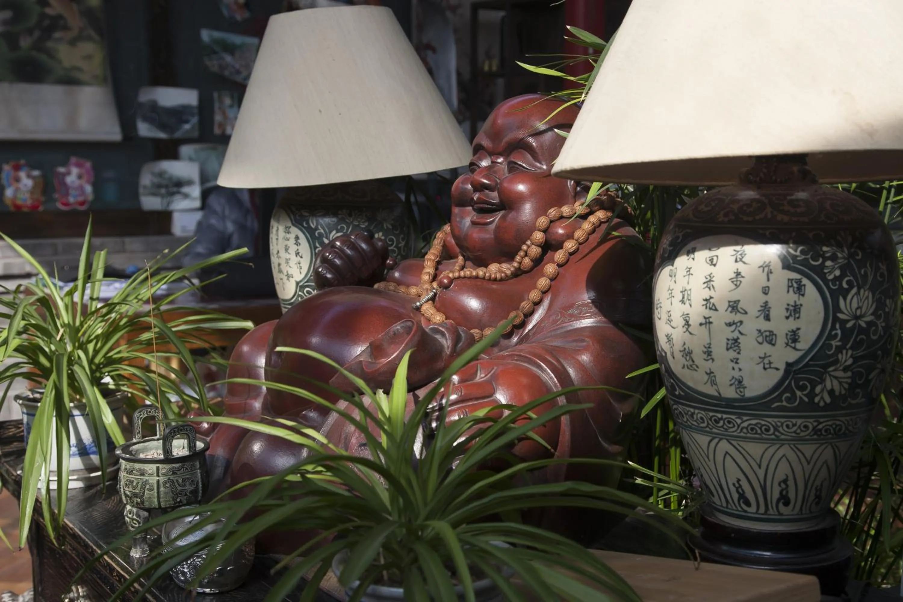 Facade/entrance in The Great Wall Courtyard Hostel