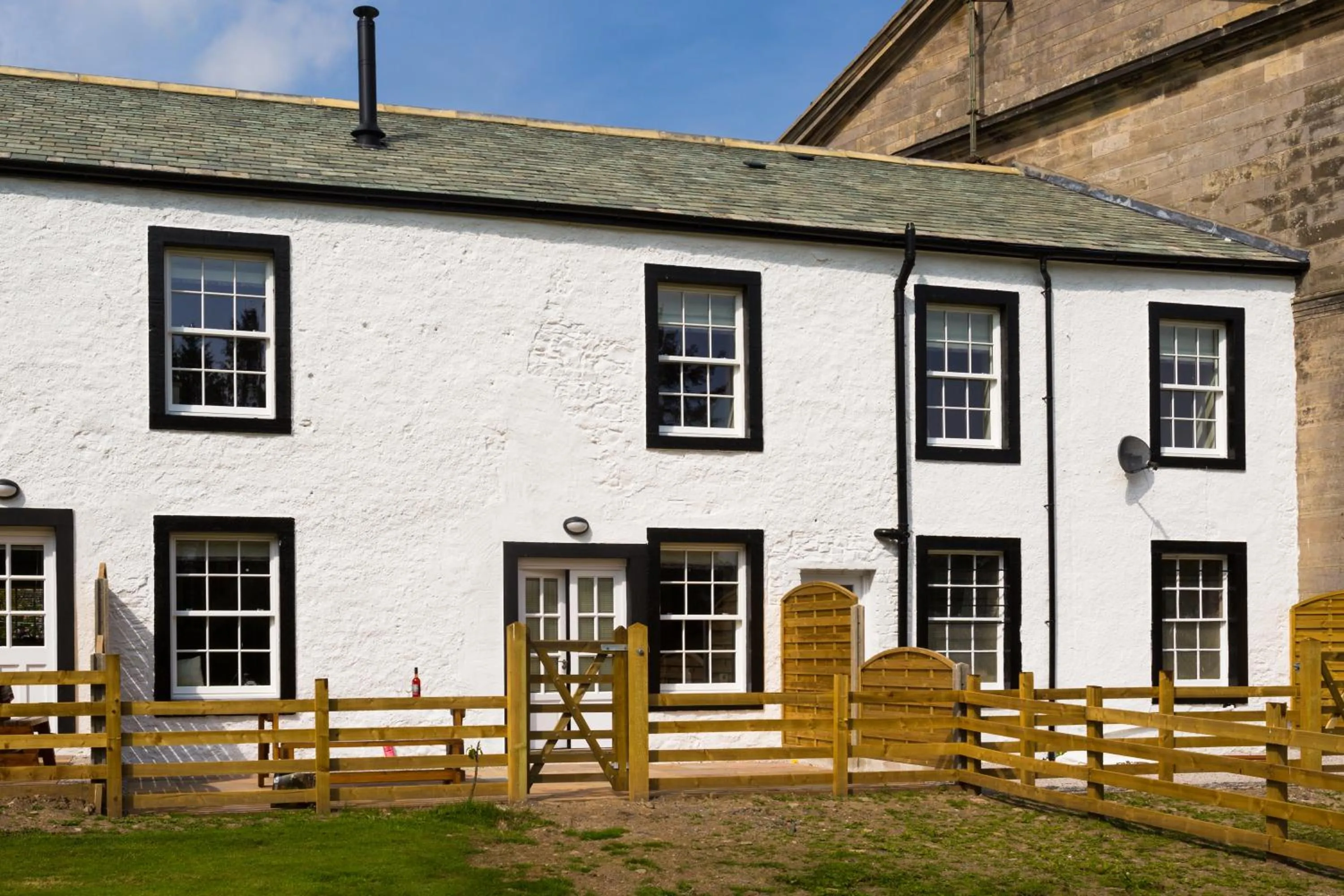 Facade/entrance in Waterfoot Park