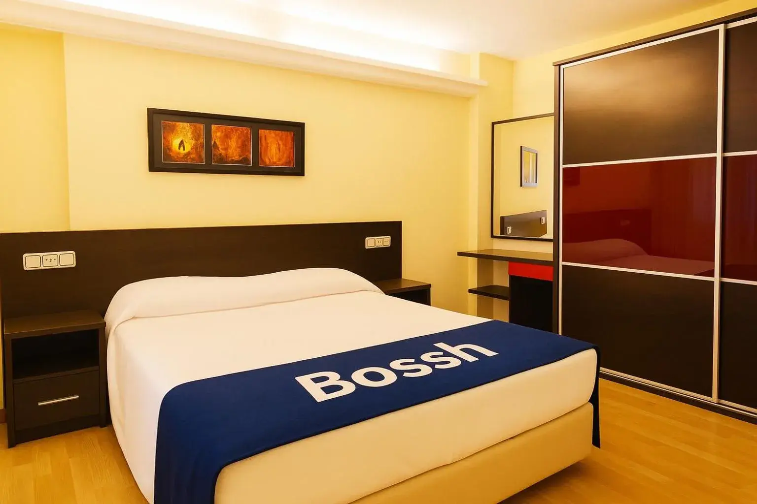 Bed in Hotel Santa Catalina by Bossh Hotels Bed in Hotel Santa Catalina by Bossh Hotels