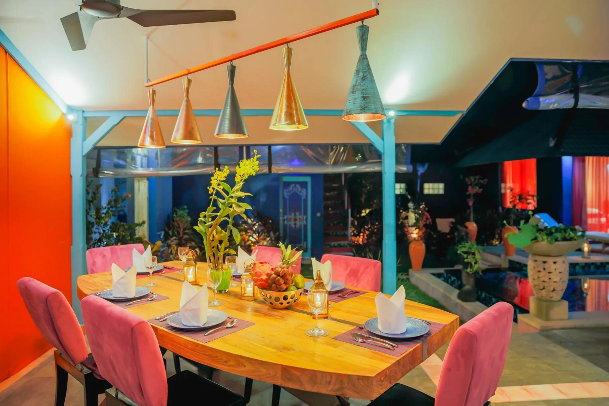 Patio in Villa Majorelle Bali