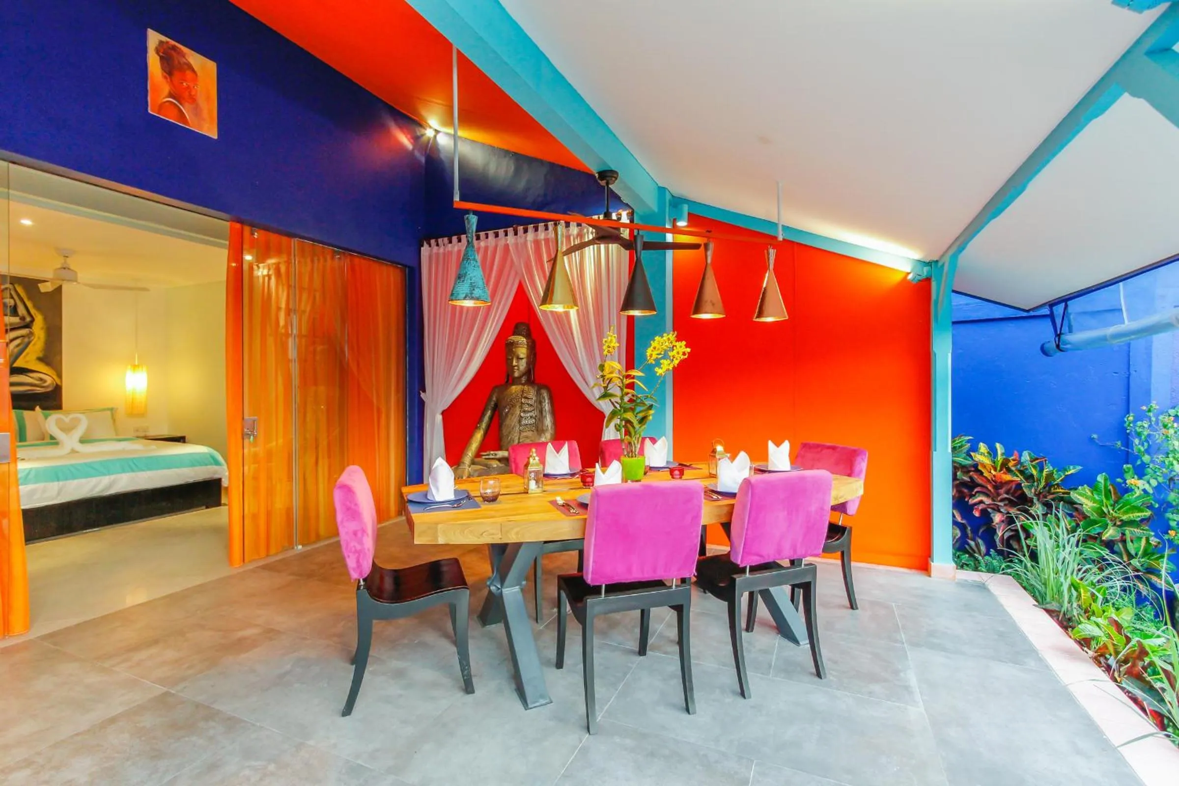 Shower in Villa Majorelle Bali