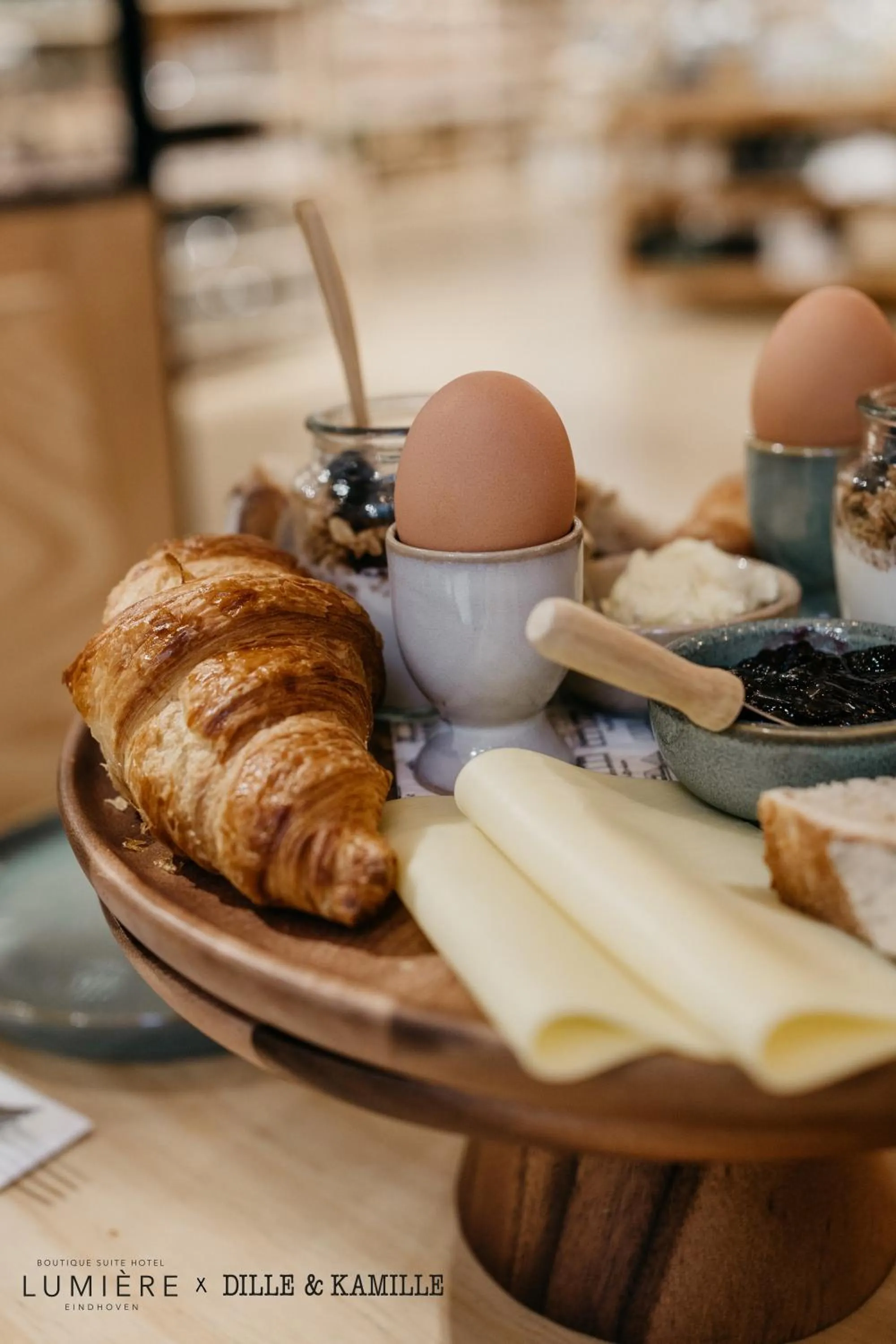Breakfast in Boutique Hotel Lumiere