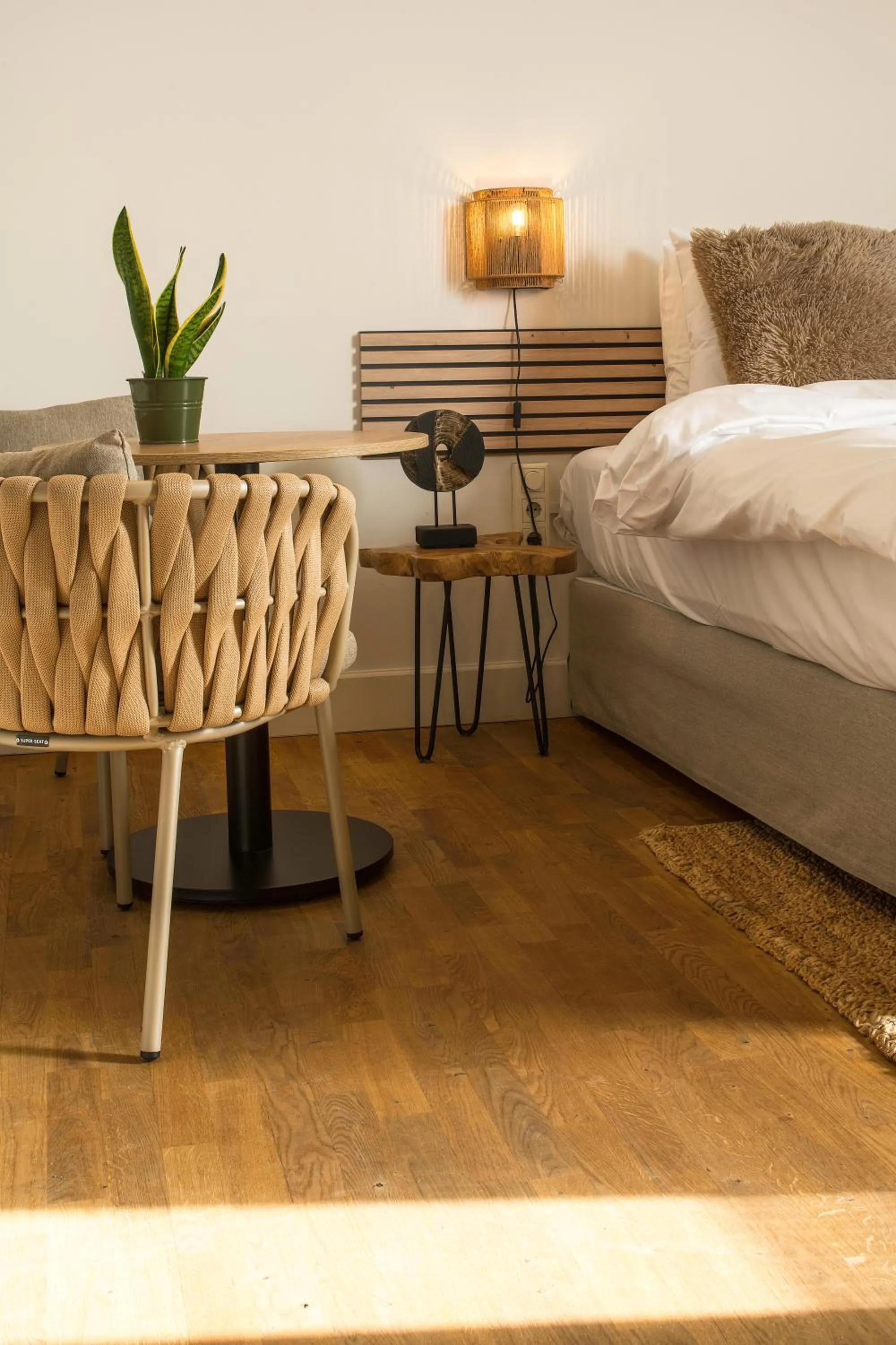 Bed in Boutique Hotel Lumiere