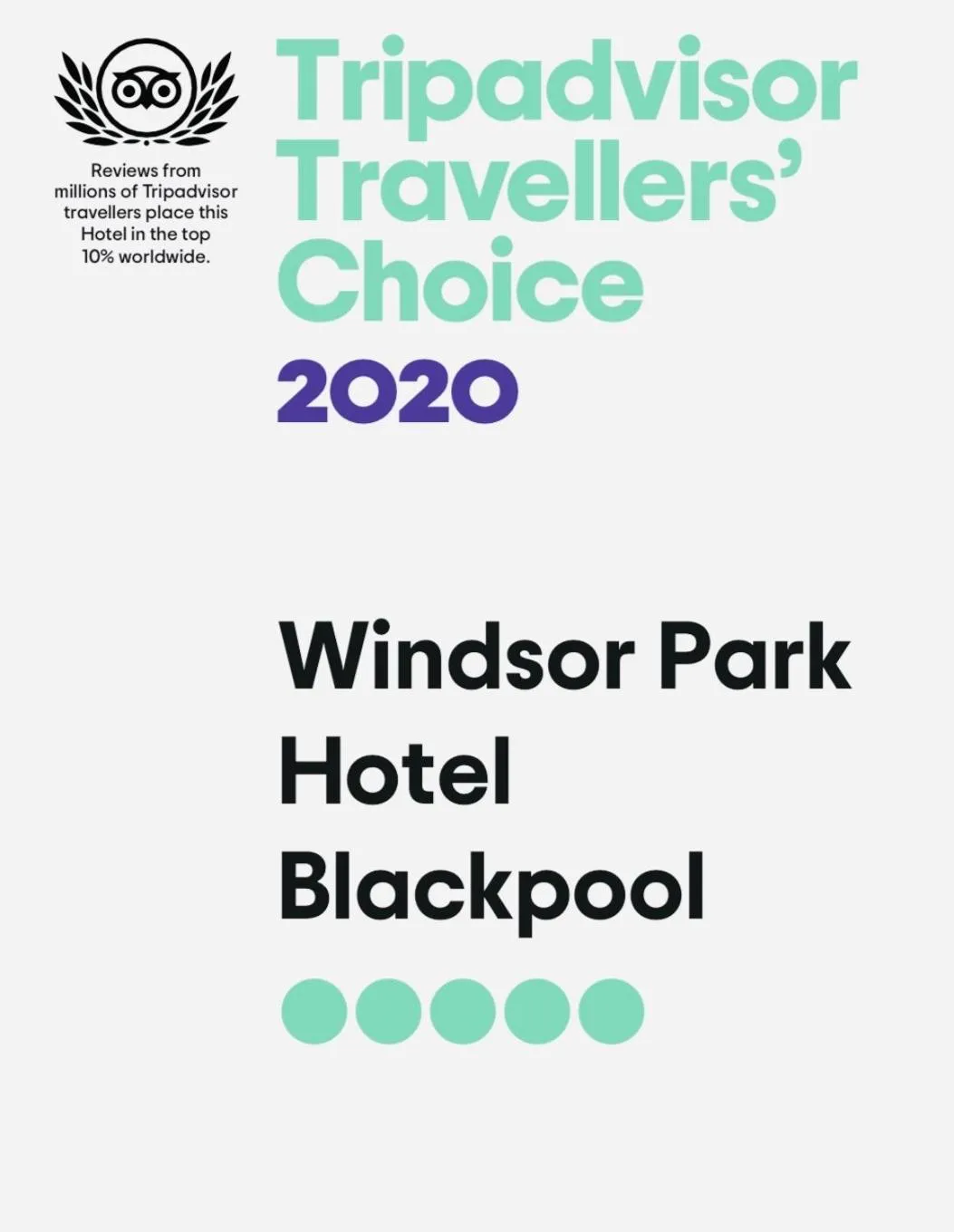 Logo/Certificate/Sign in Windsor Park Hotel