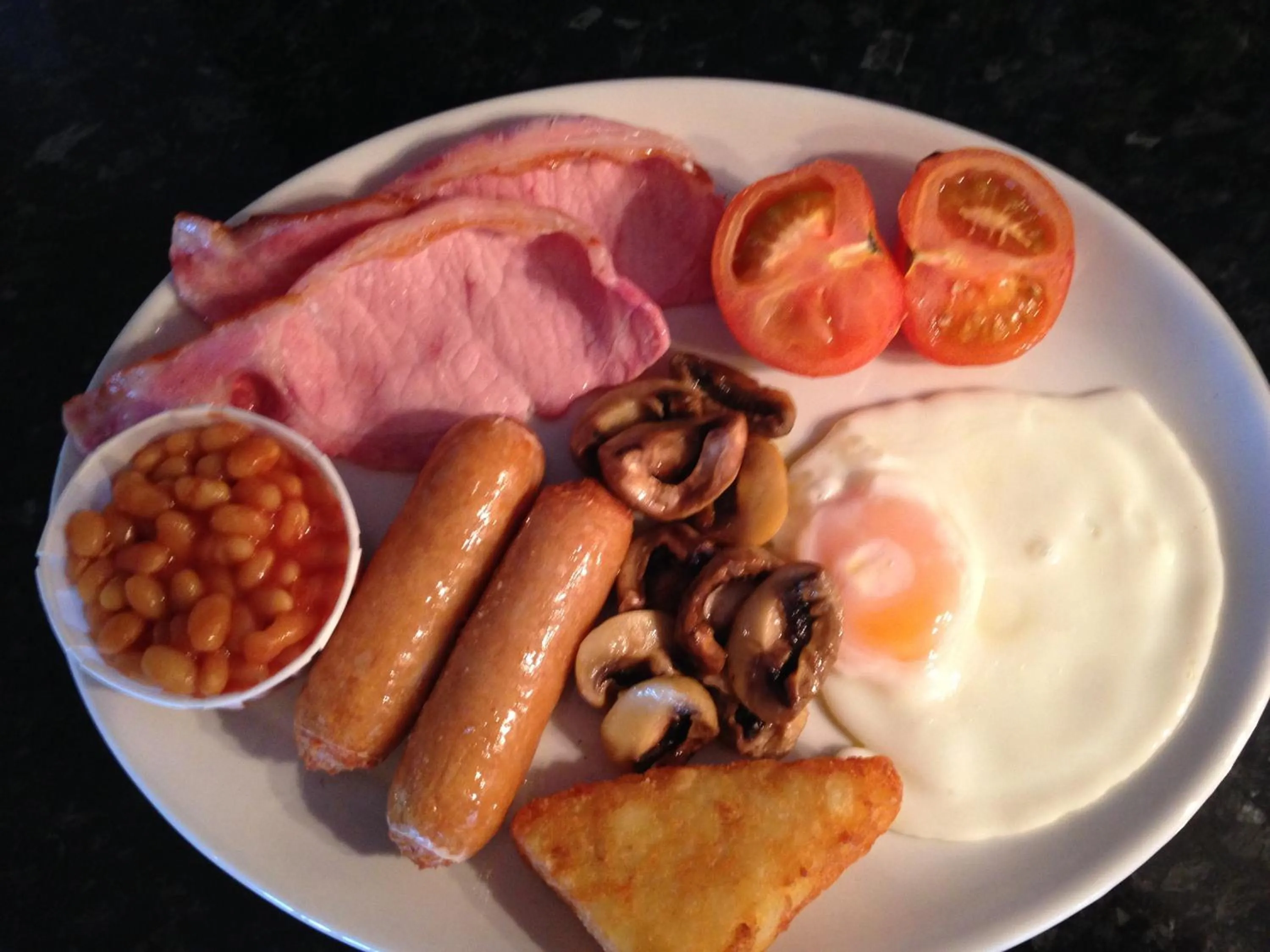 Food close-up in Windsor Park Hotel