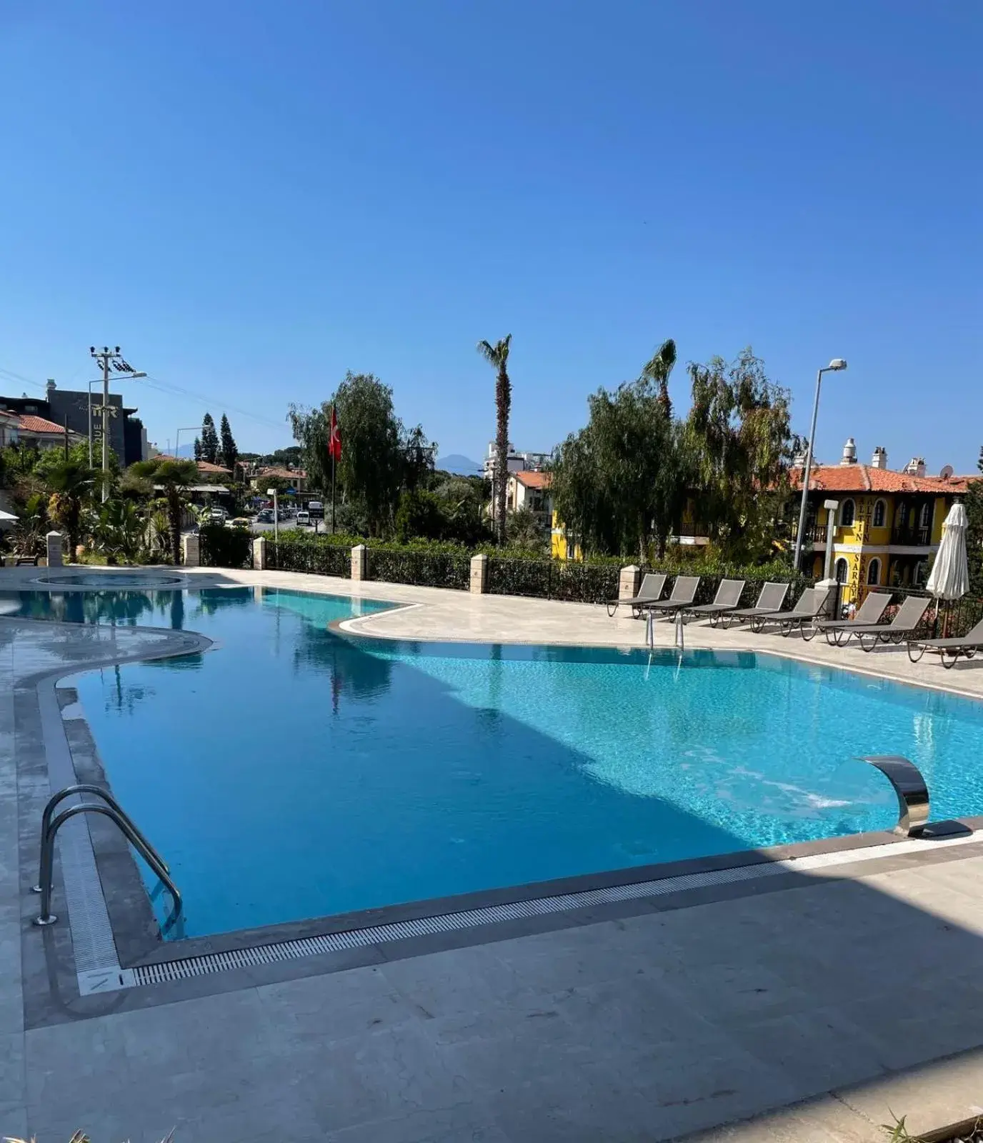 Swimming pool in Hotel Carina Swimming pool in Hotel Carina