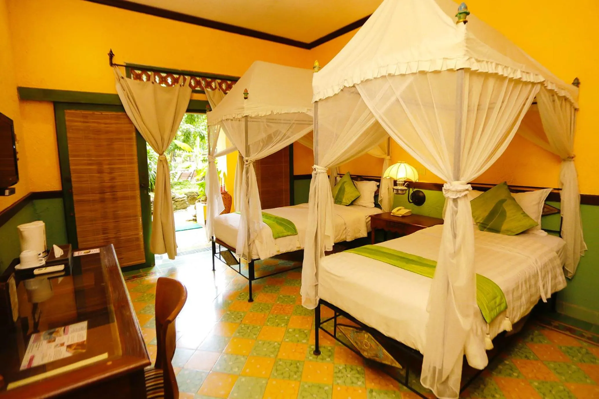 Bedroom, Bed in Jogja Village