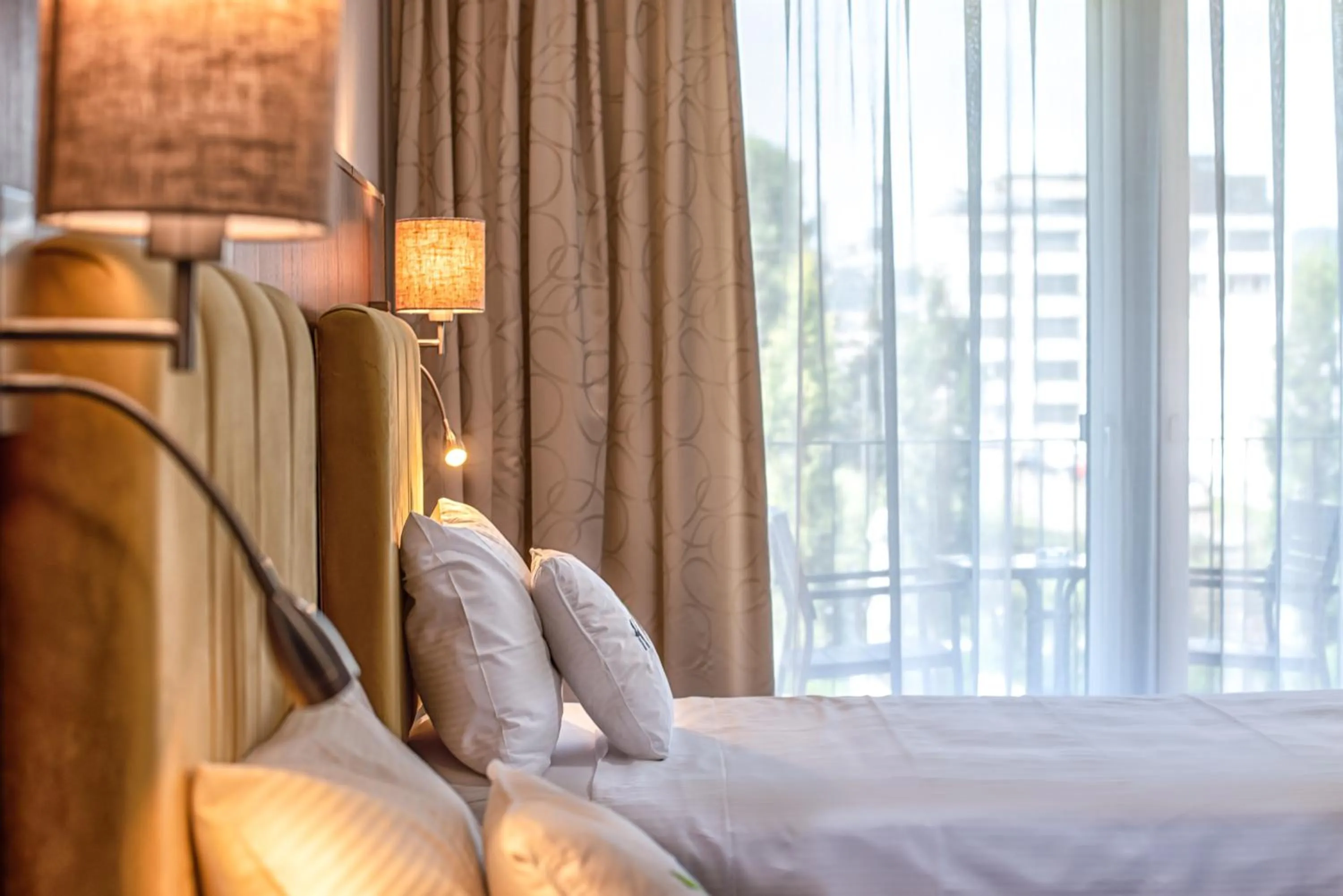 Bed in Hotel Residence Loren - contact & contactless check-in