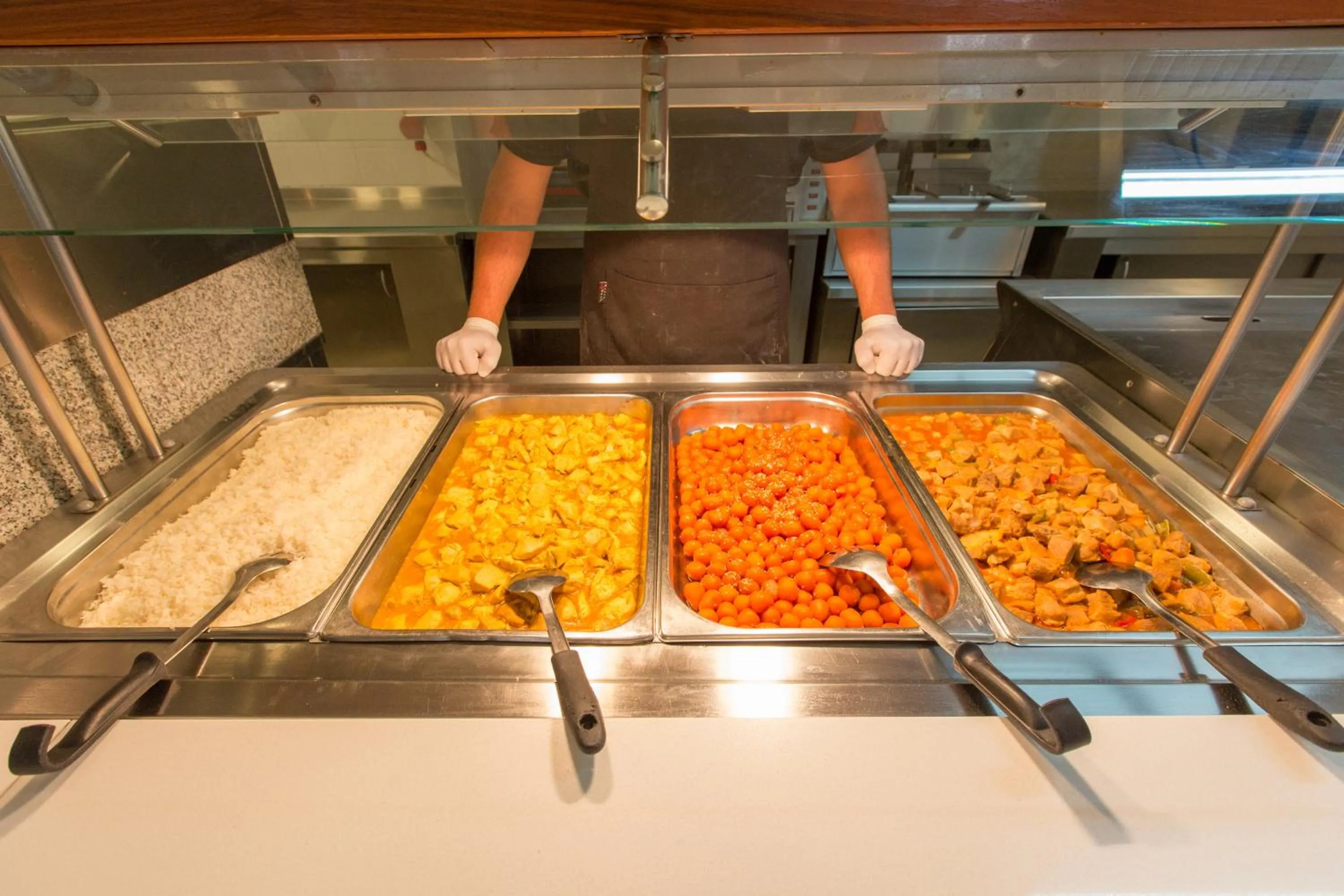 Food close-up in Sun Palace Hotel