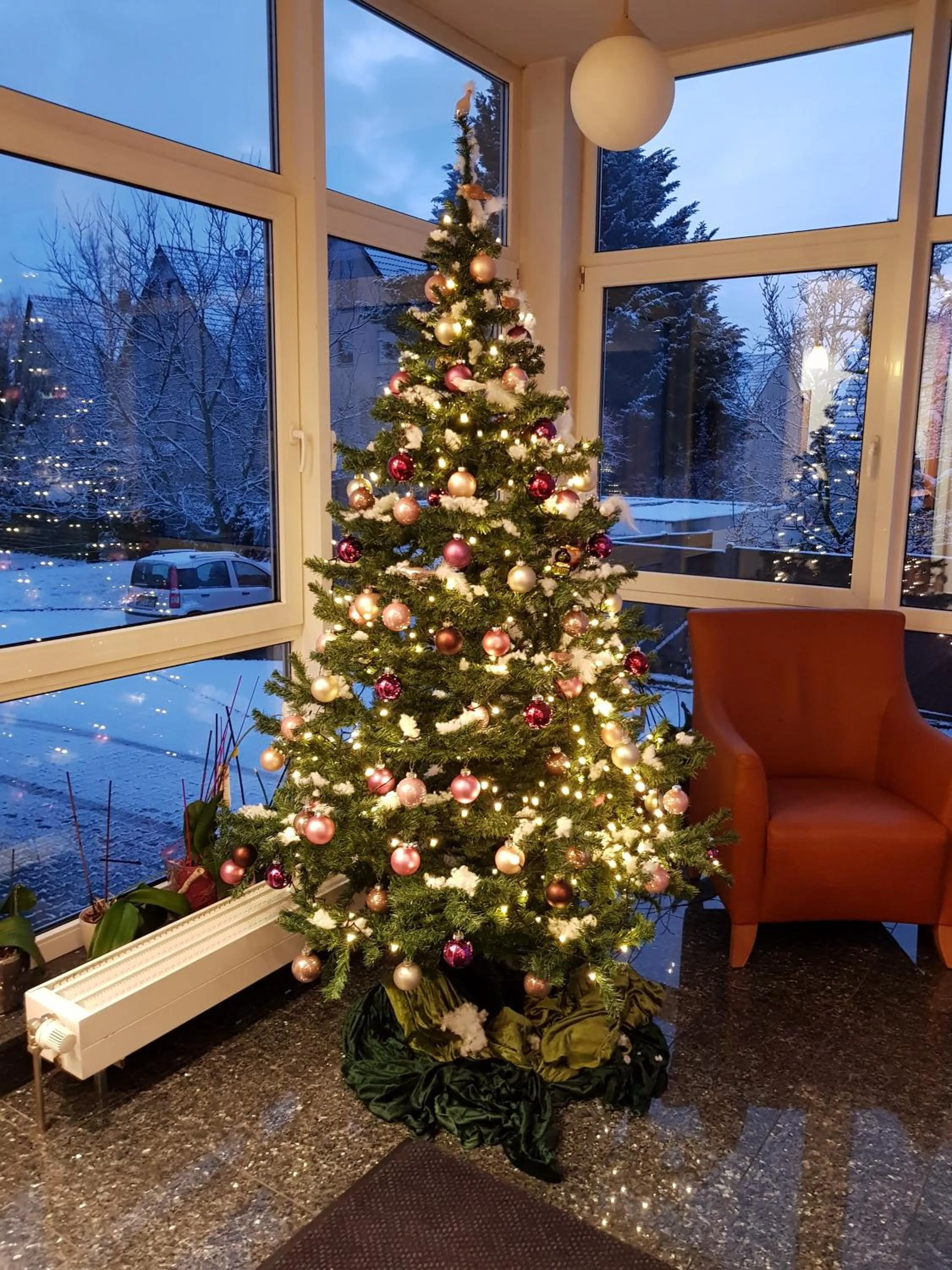 Lobby or reception in Hotel Zur Eisenbahn