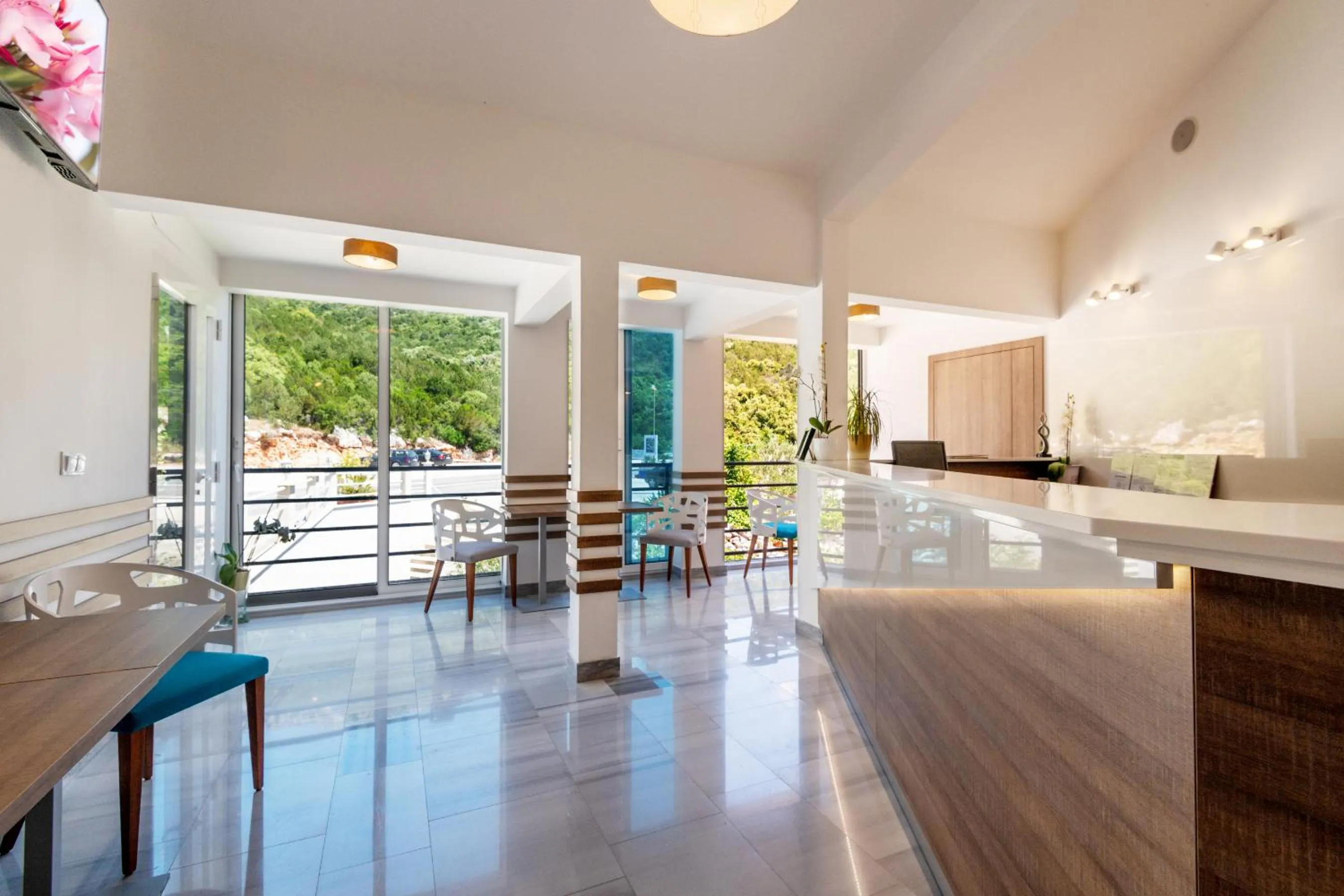 Lobby or reception in Hotel Porat