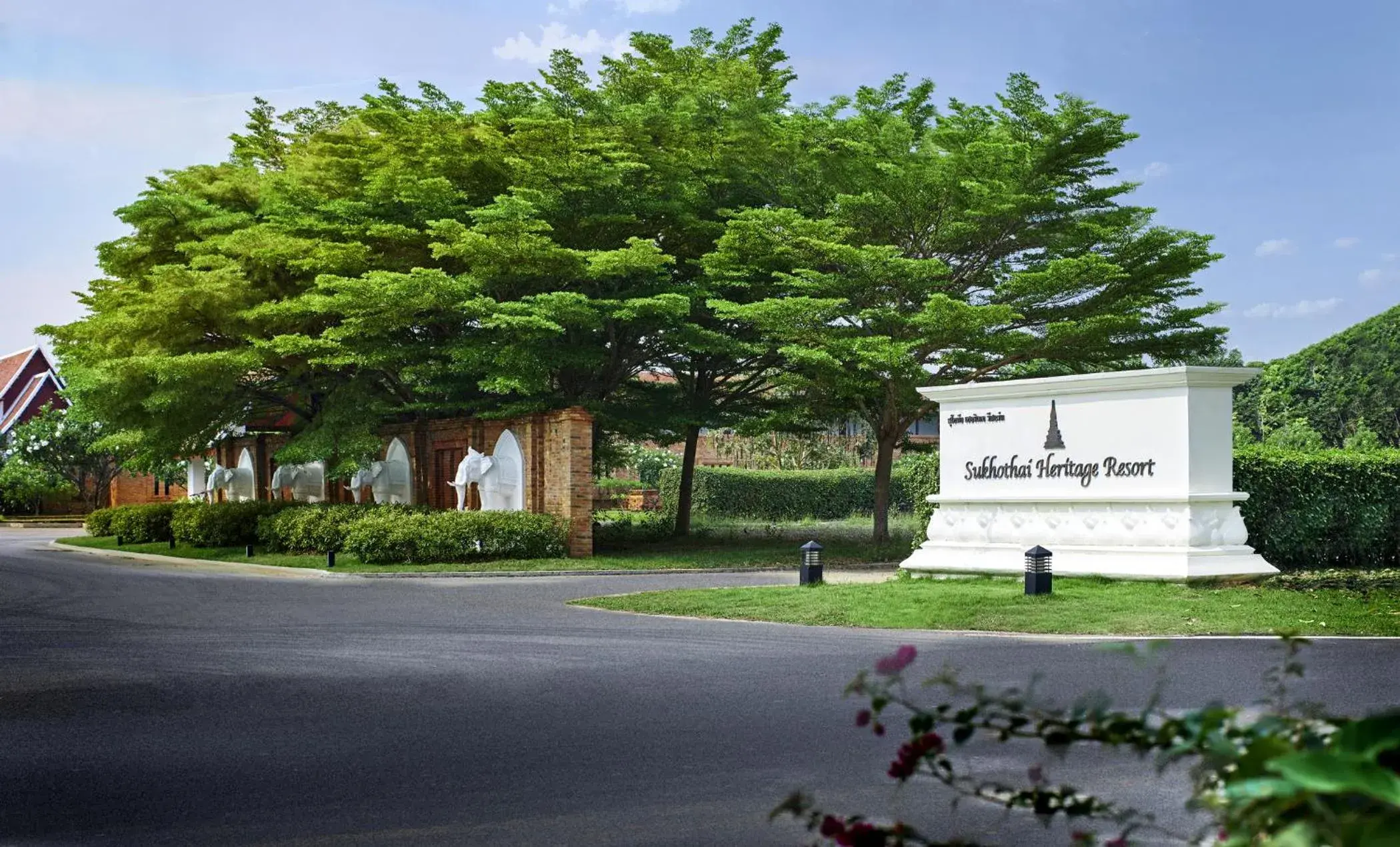 Facade/entrance in Sukhothai Heritage Resort Facade/entrance in Sukhothai Heritage Resort