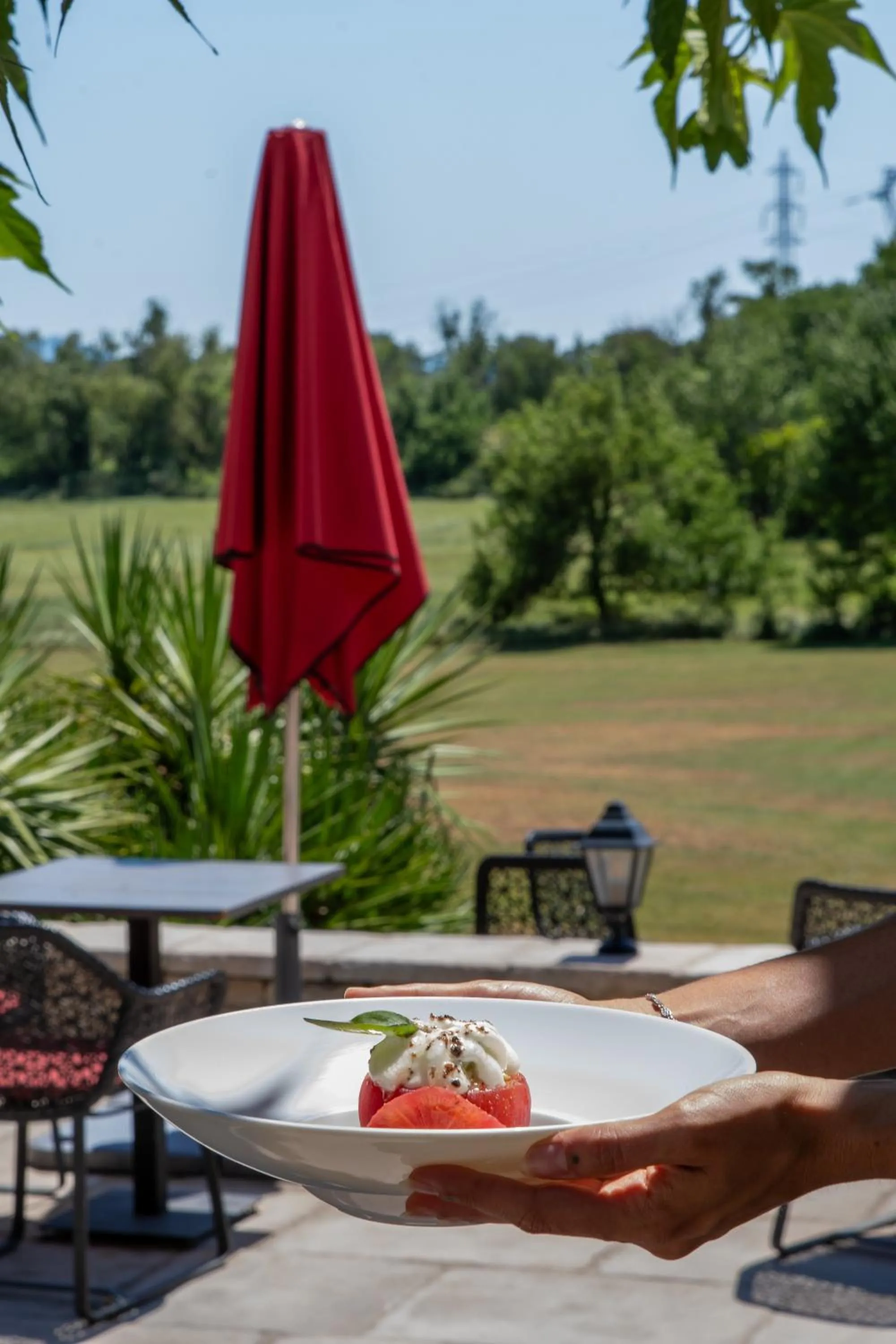 Restaurant/places to eat in Le Domaine Du Colombier