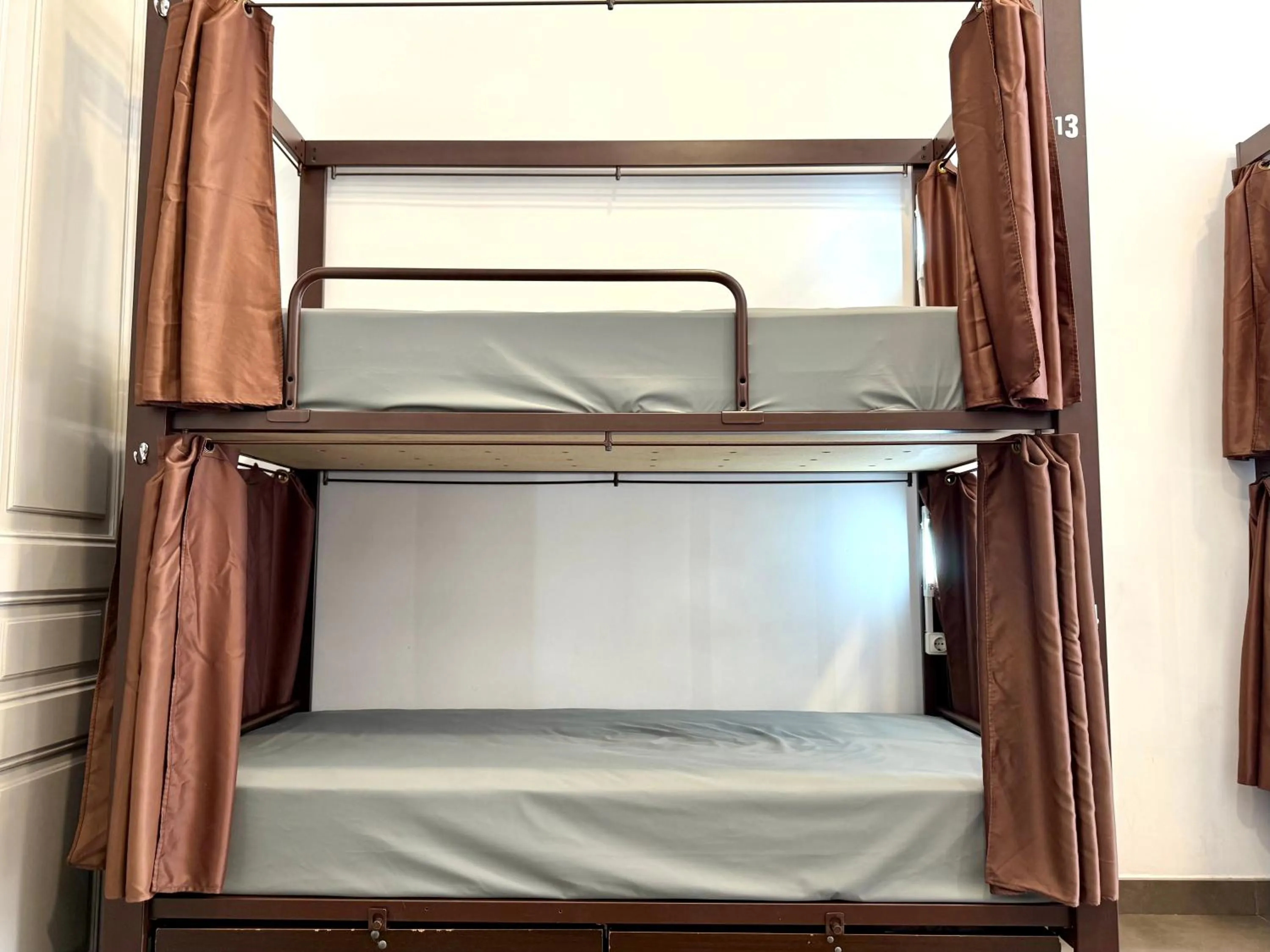 bunk bed, Bed in Hip Karma Hostel