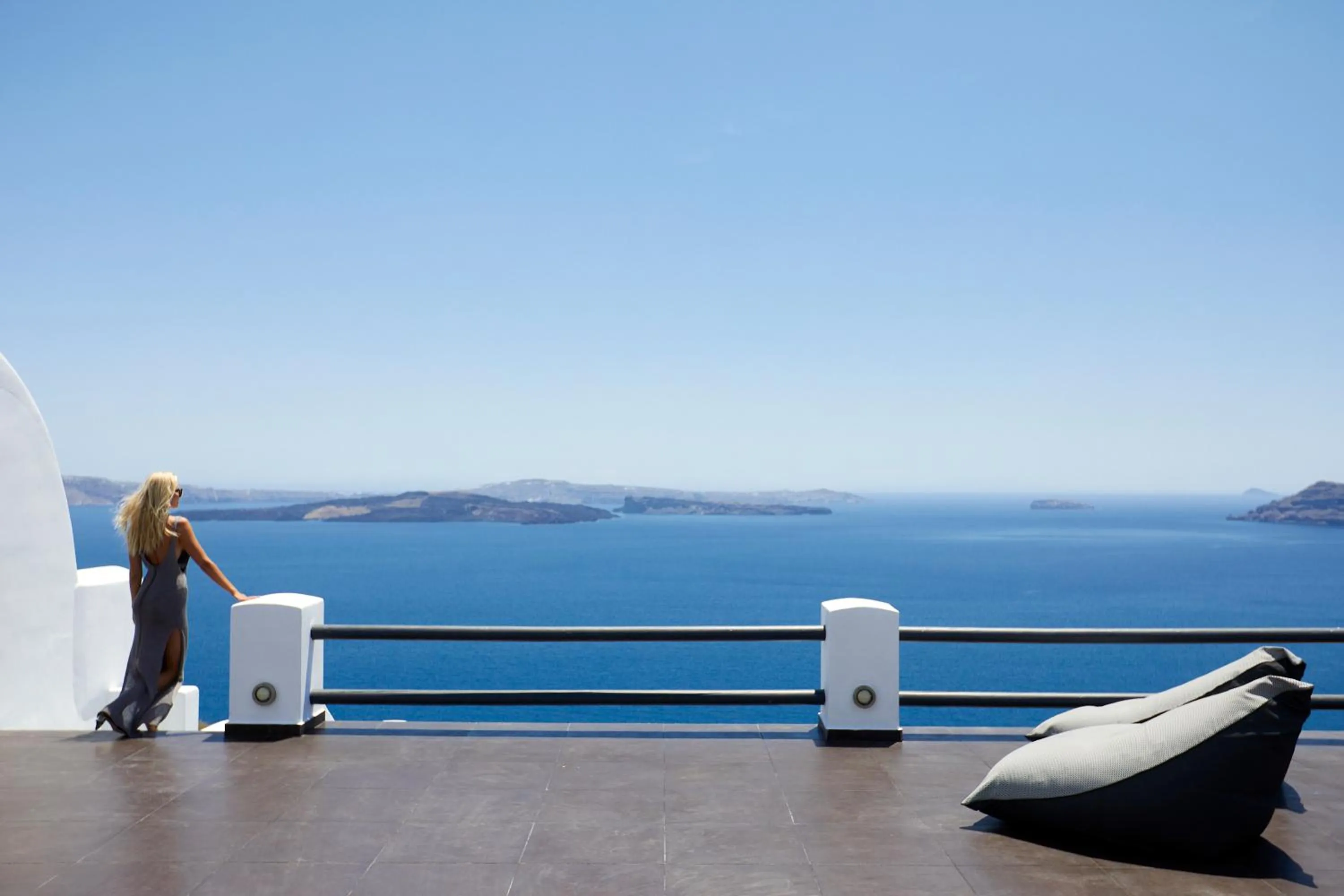Balcony/Terrace in Oia Suites