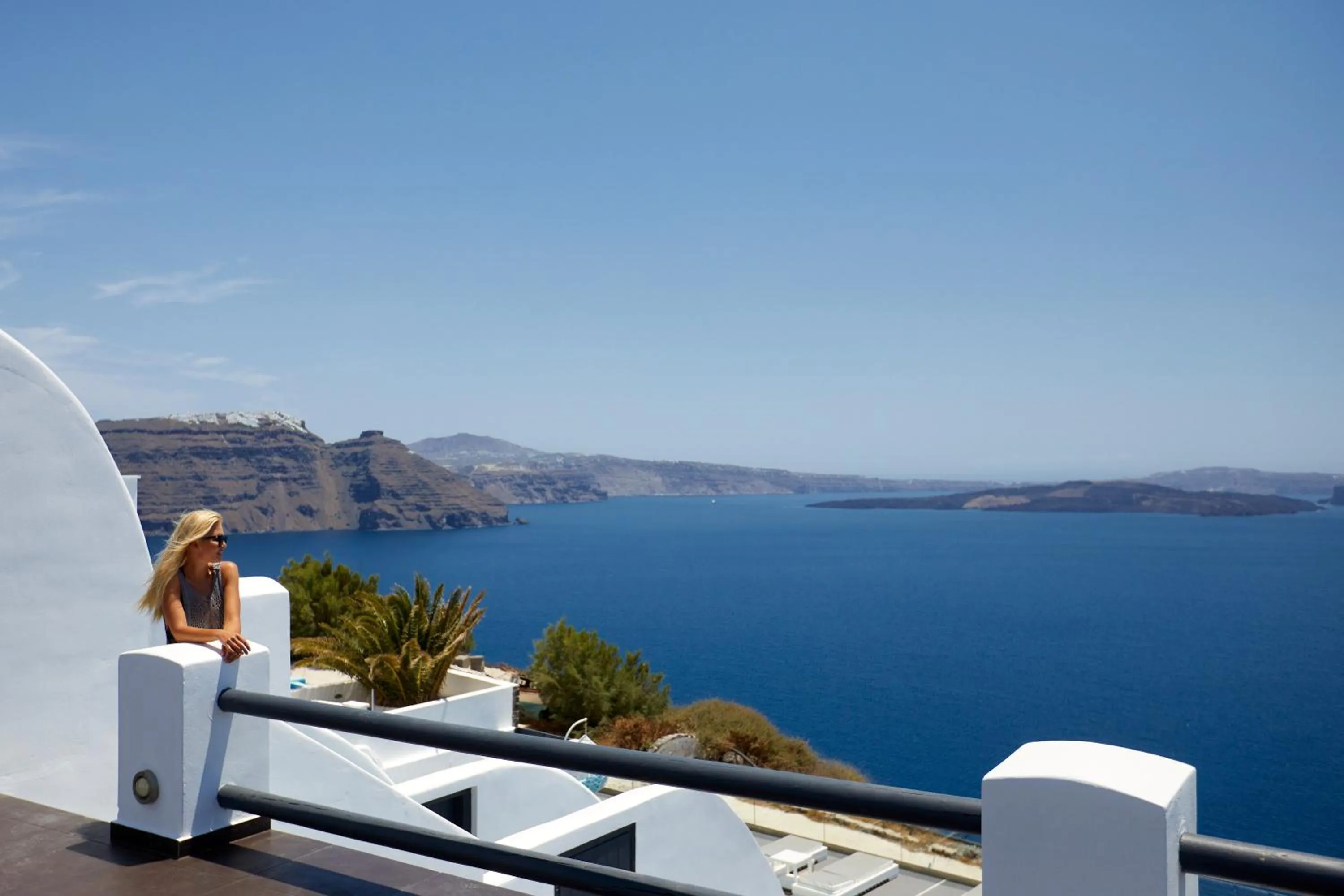 Balcony/Terrace in Oia Suites