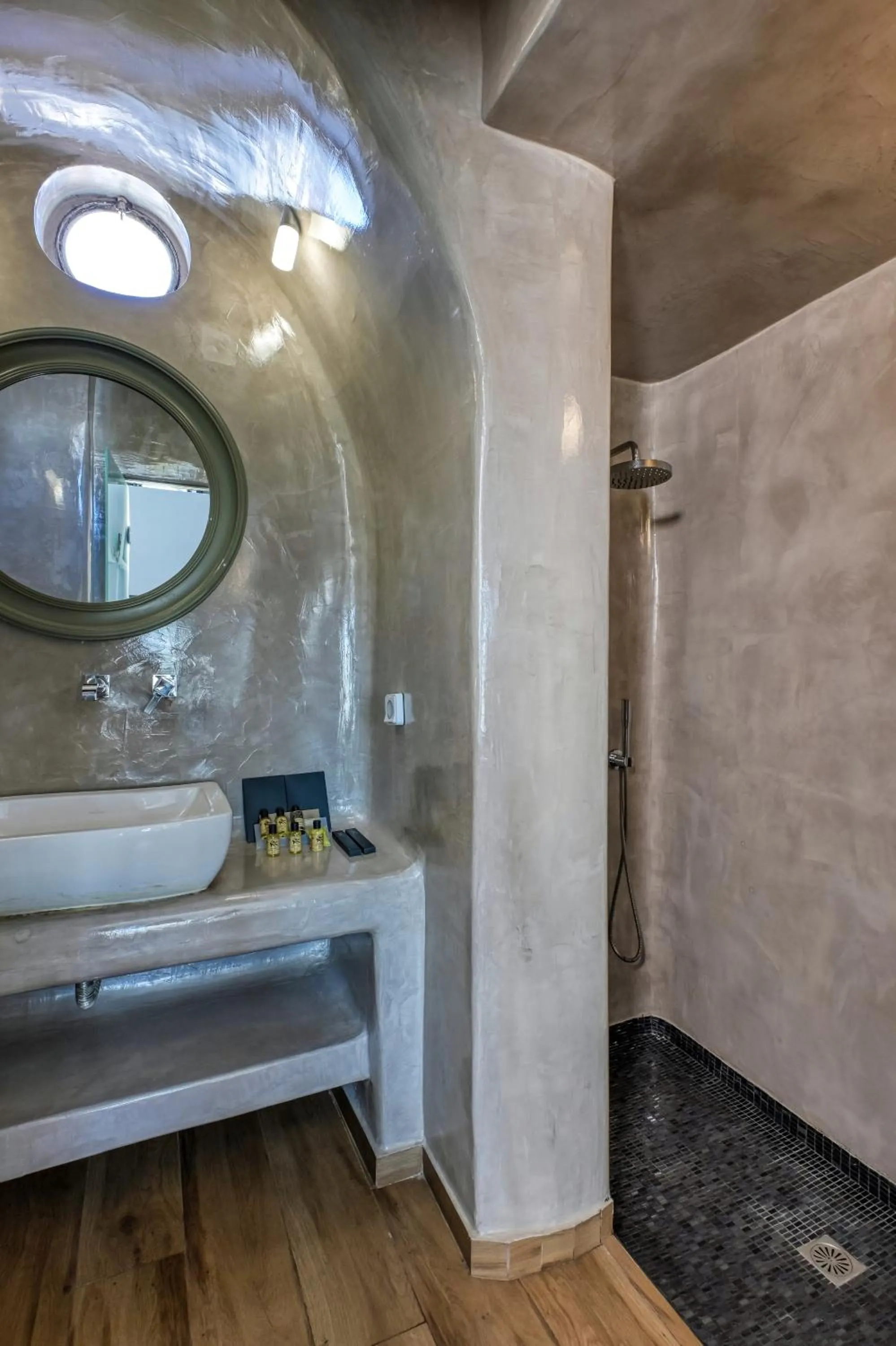 Bathroom in Oia Suites