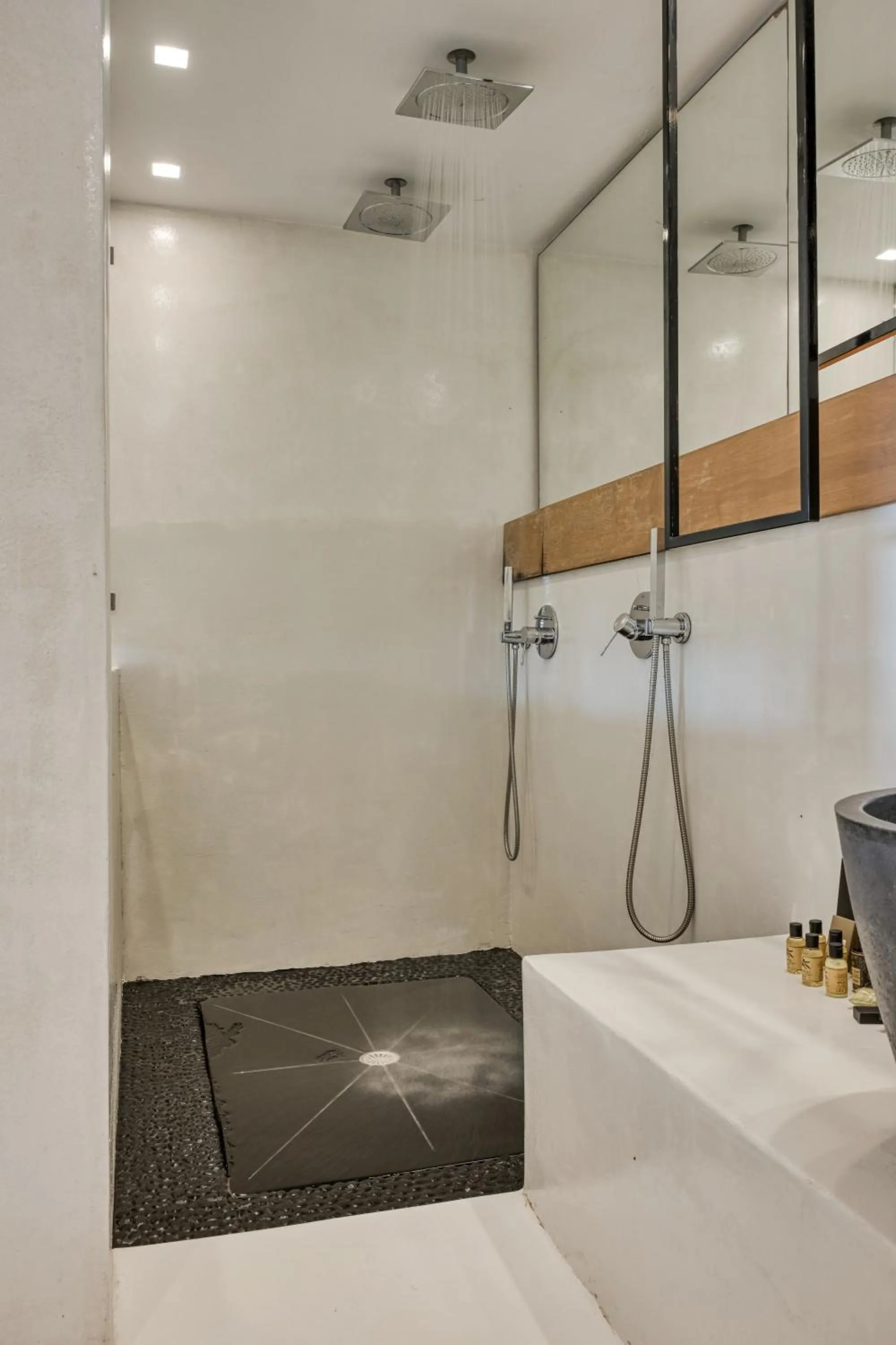 Bathroom in Oia Suites