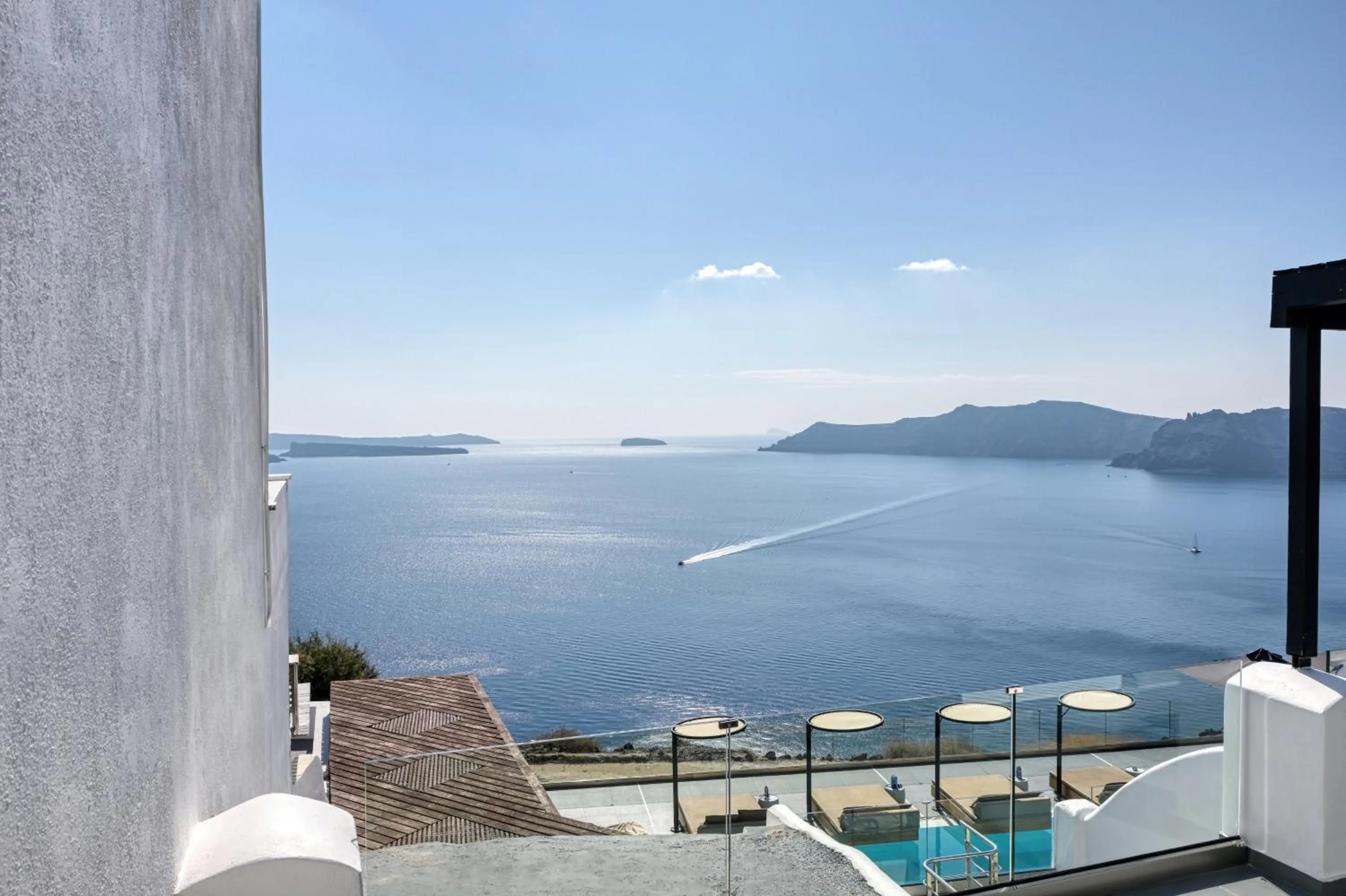View (from property/room) in Oia Suites