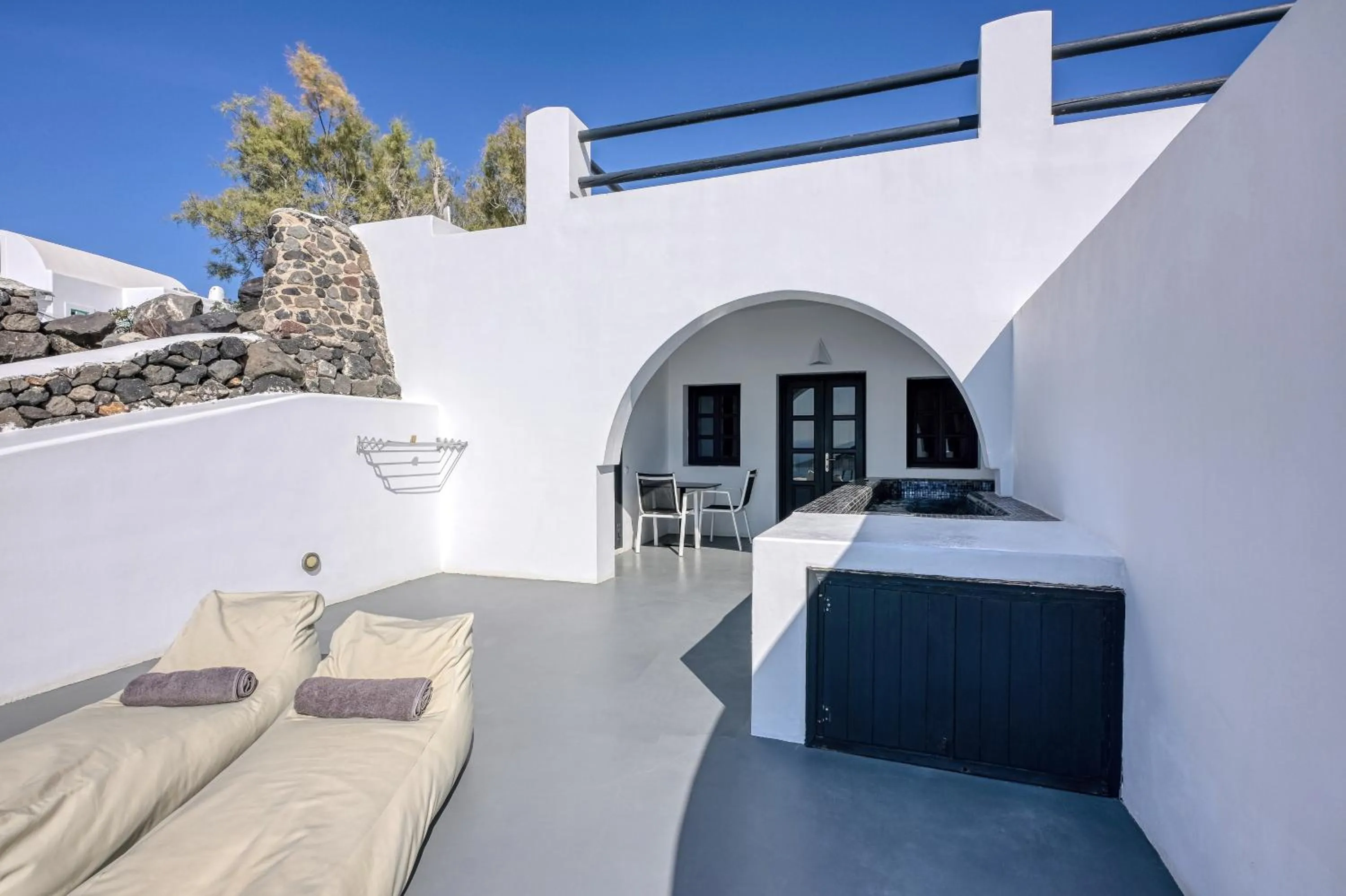 Balcony/Terrace in Oia Suites