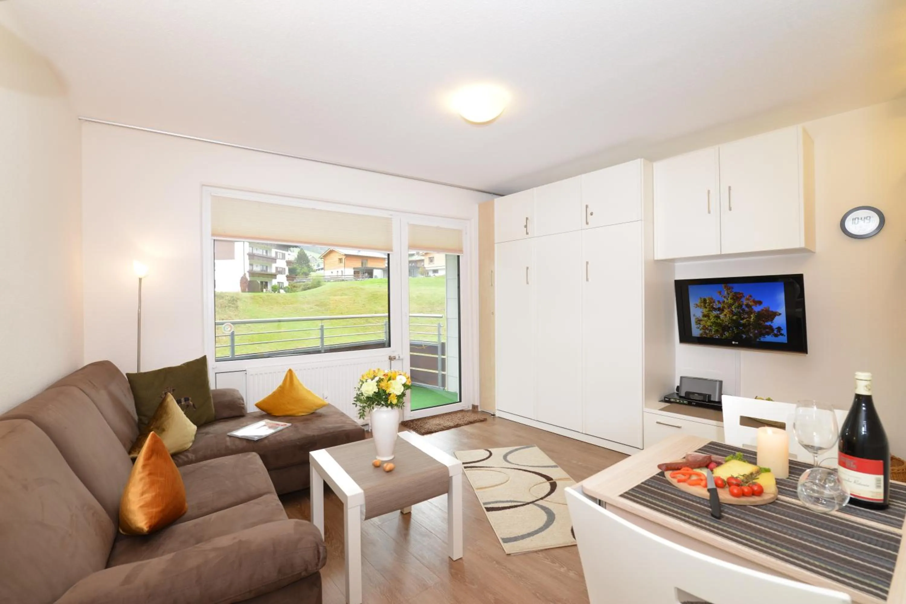Living room in Familienhotel Kleinwalsertal