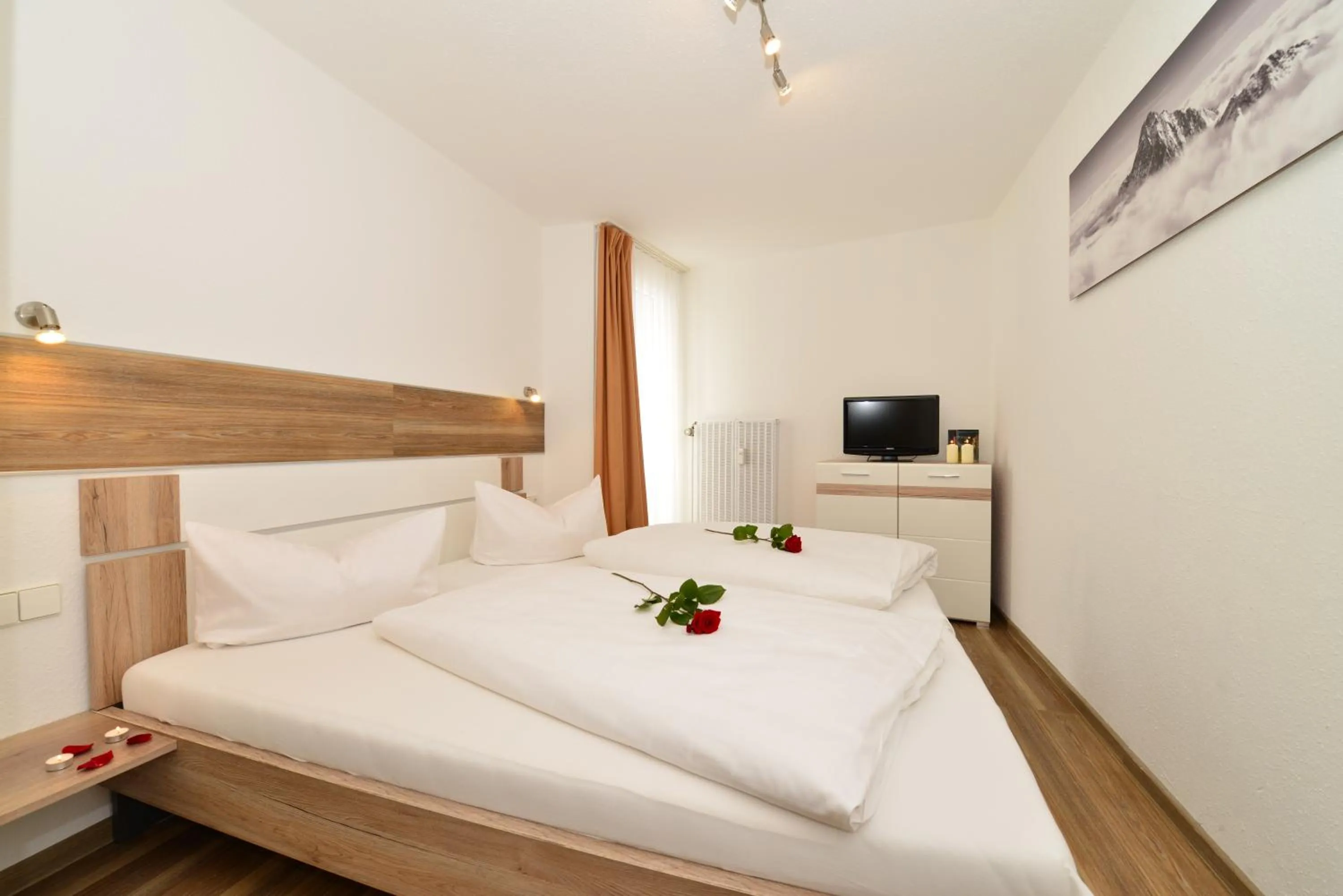 Bedroom, Bed in Familienhotel Kleinwalsertal