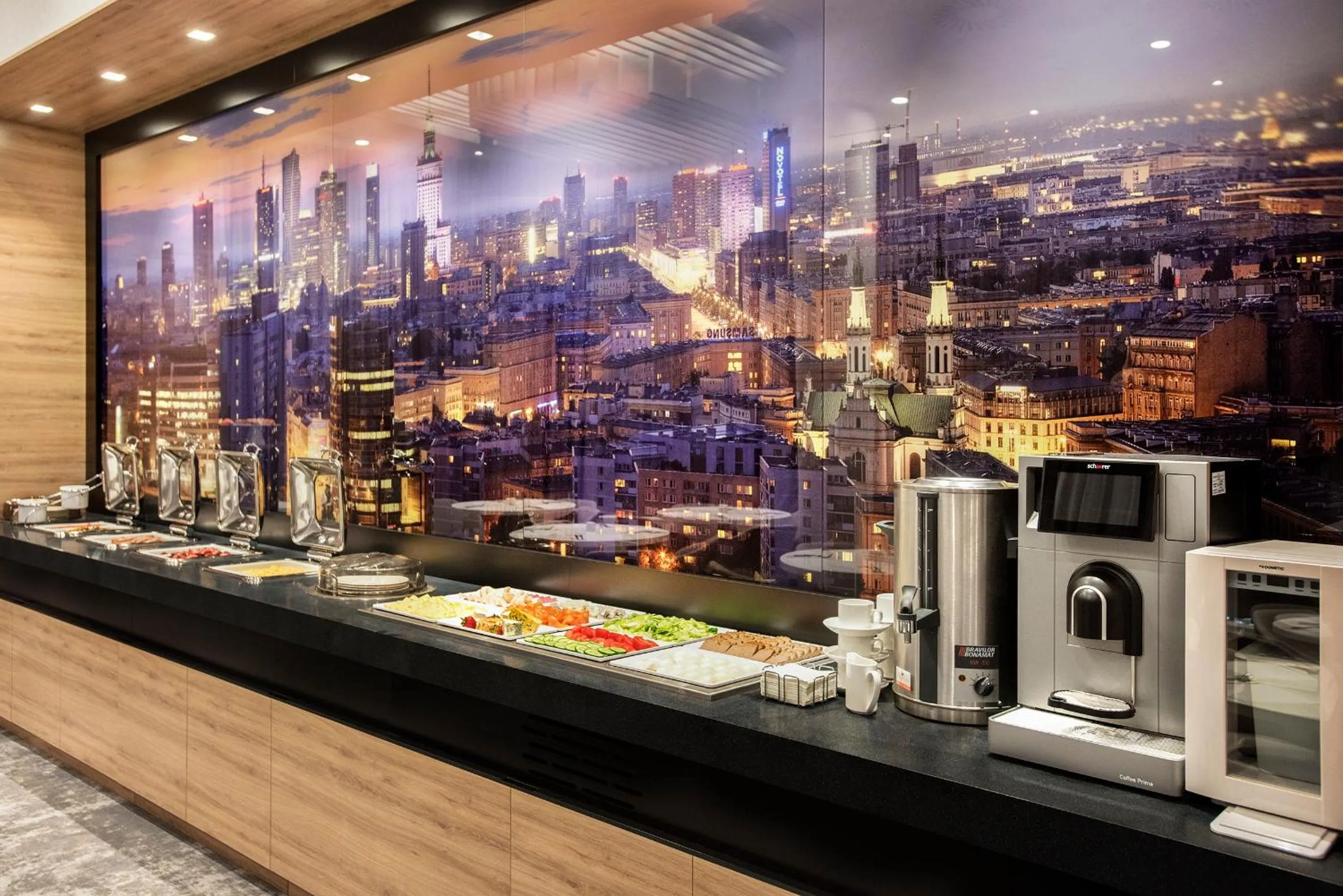 Food close-up in Golden Tulip Warsaw Airport