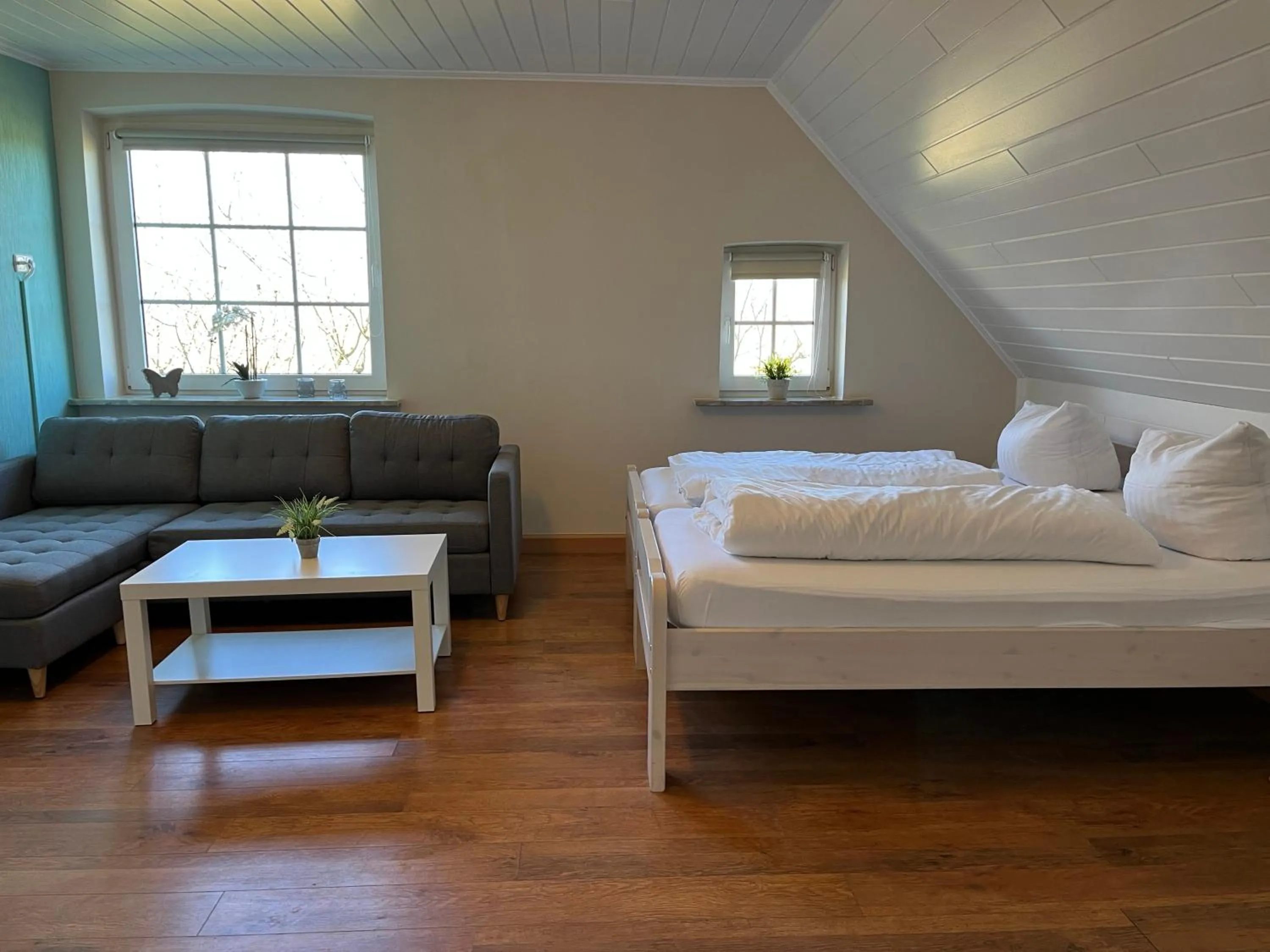 Living room in Ferienhof Pankalla