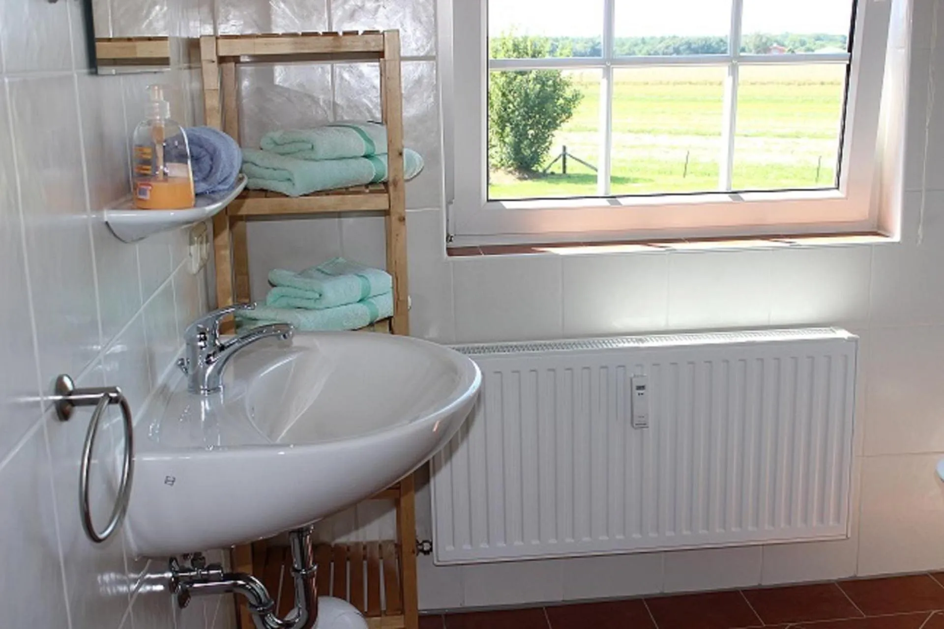 Bathroom in Ferienhof Pankalla