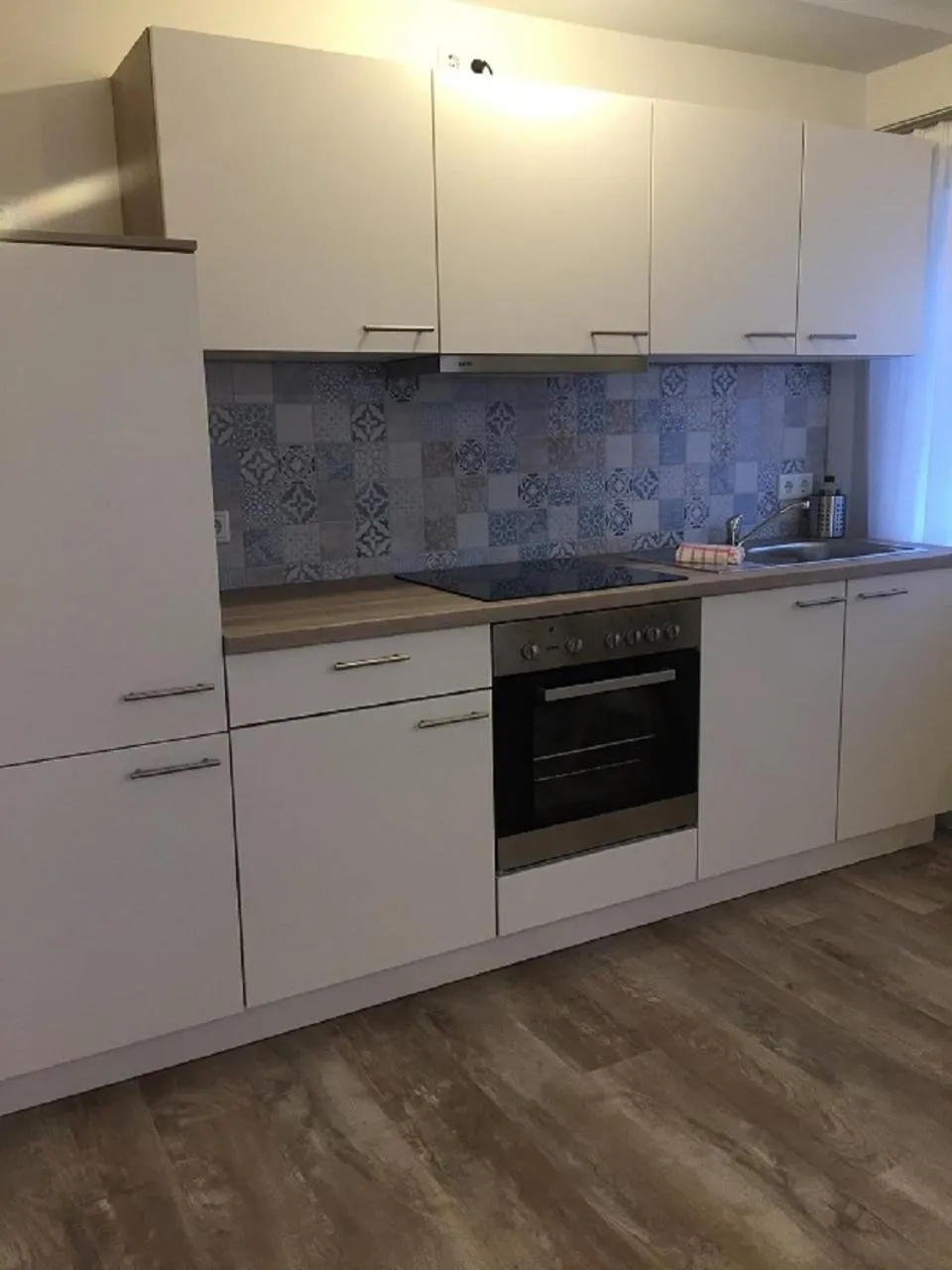 Kitchen or kitchenette in Ferienhof Pankalla