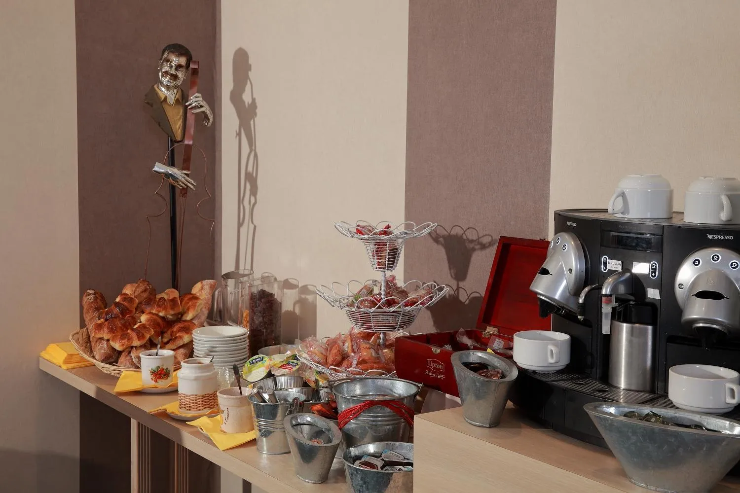 Breakfast in Logis Le Luth