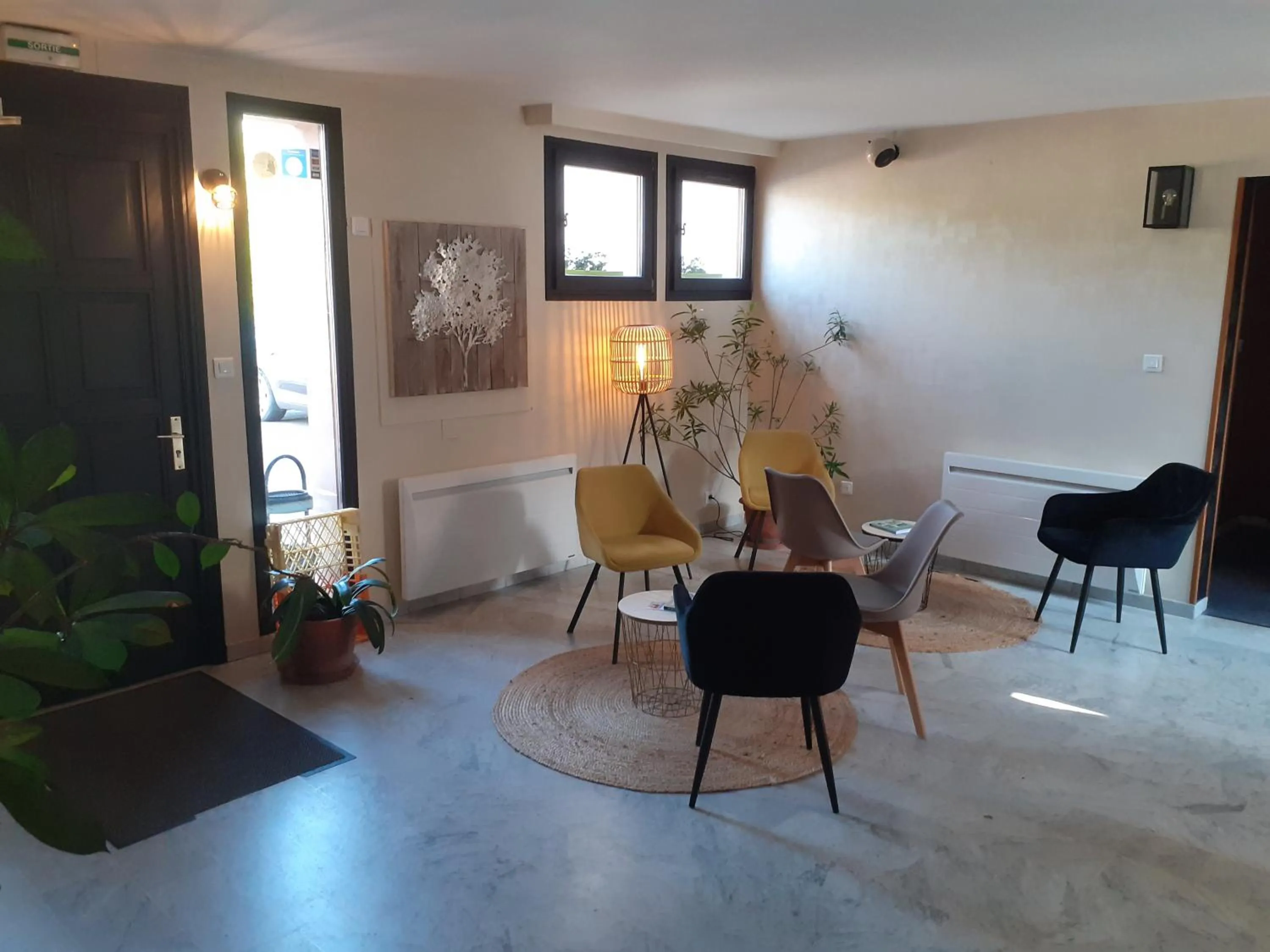 Living room in Logis Le Luth