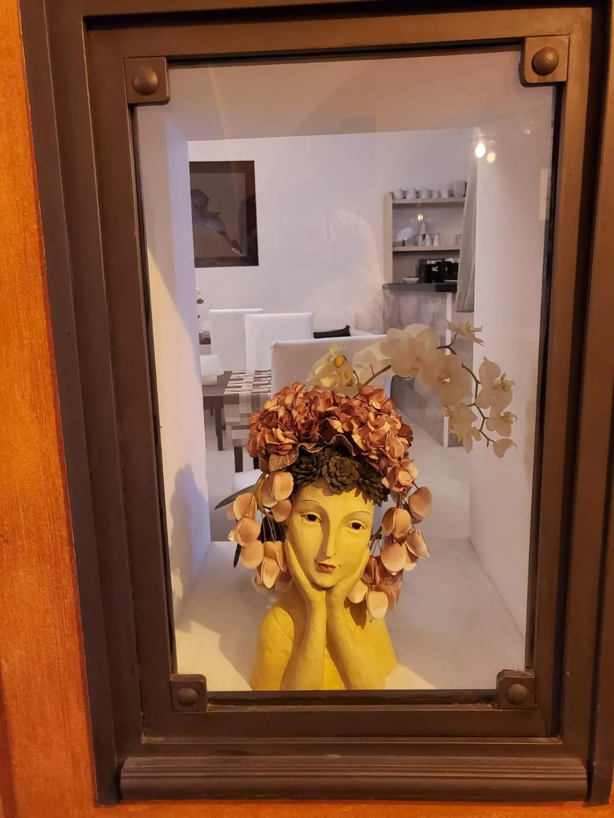 Decorative detail in Hotel La Contrada