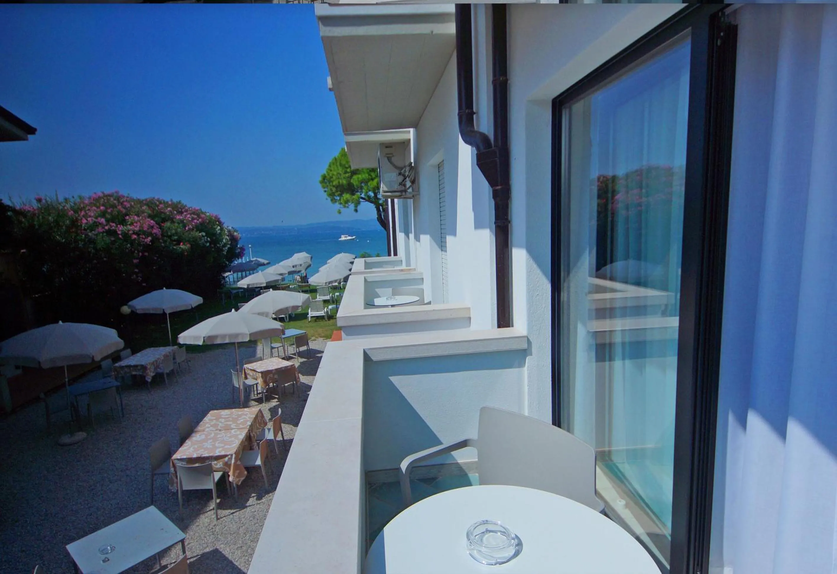 Lake view in Hotel Saviola
