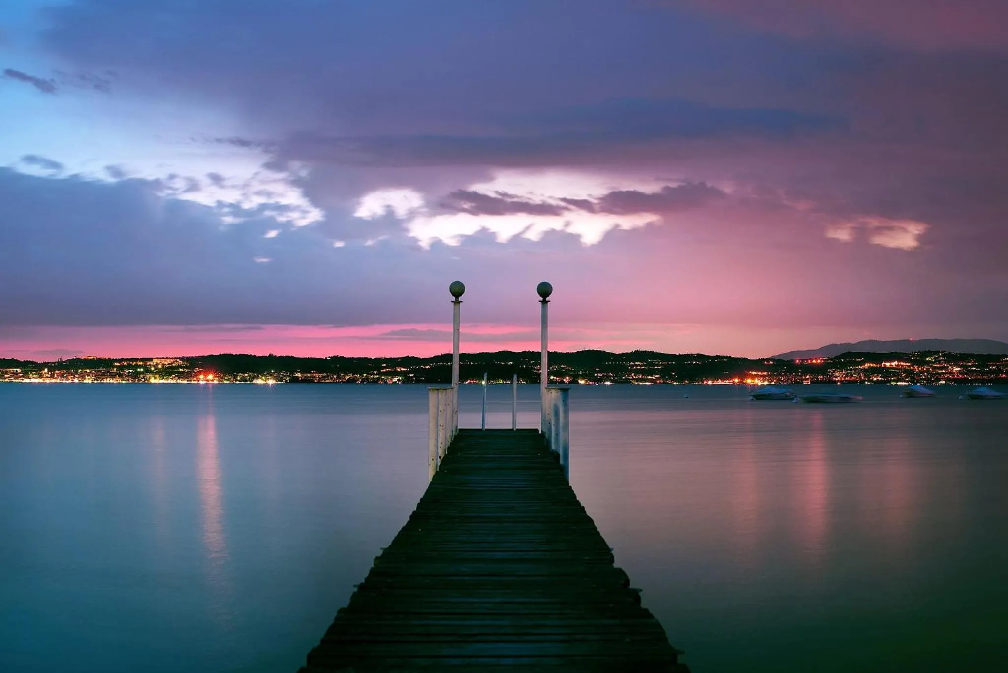 Lake view in Hotel Saviola