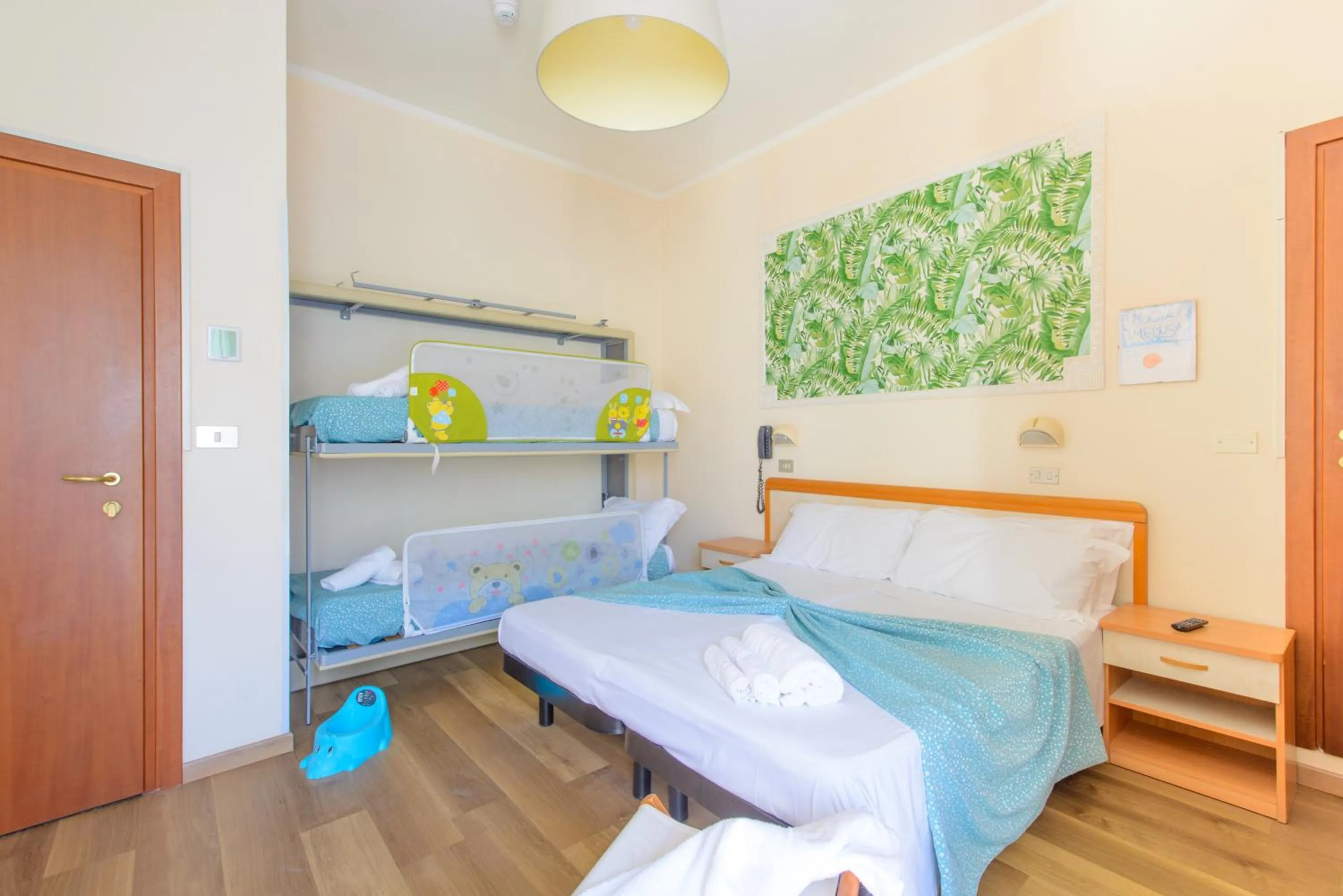 Bedroom in Hotel Nuova Medusa Rimini