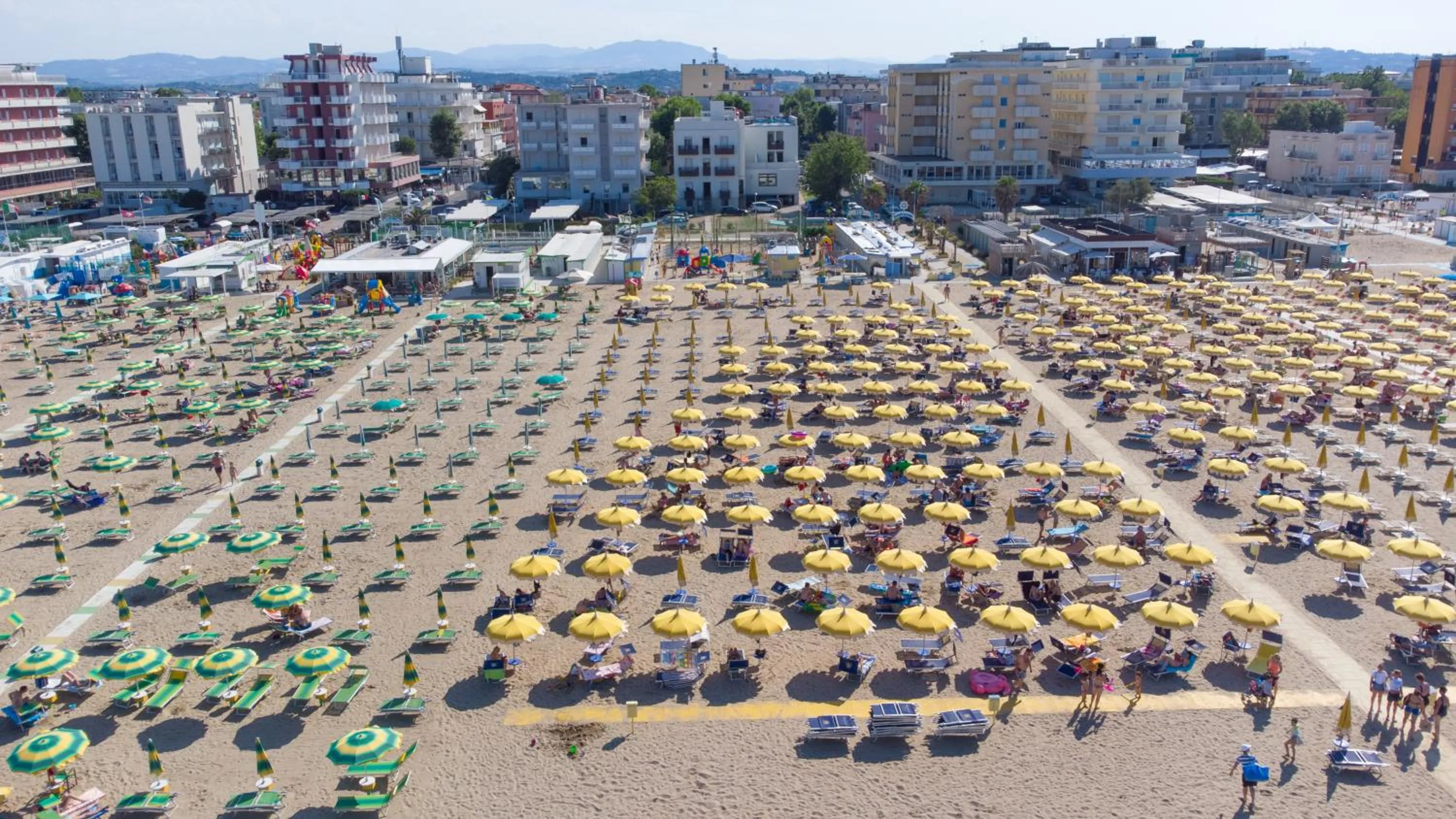 Beach in Hotel Nuova Medusa Rimini