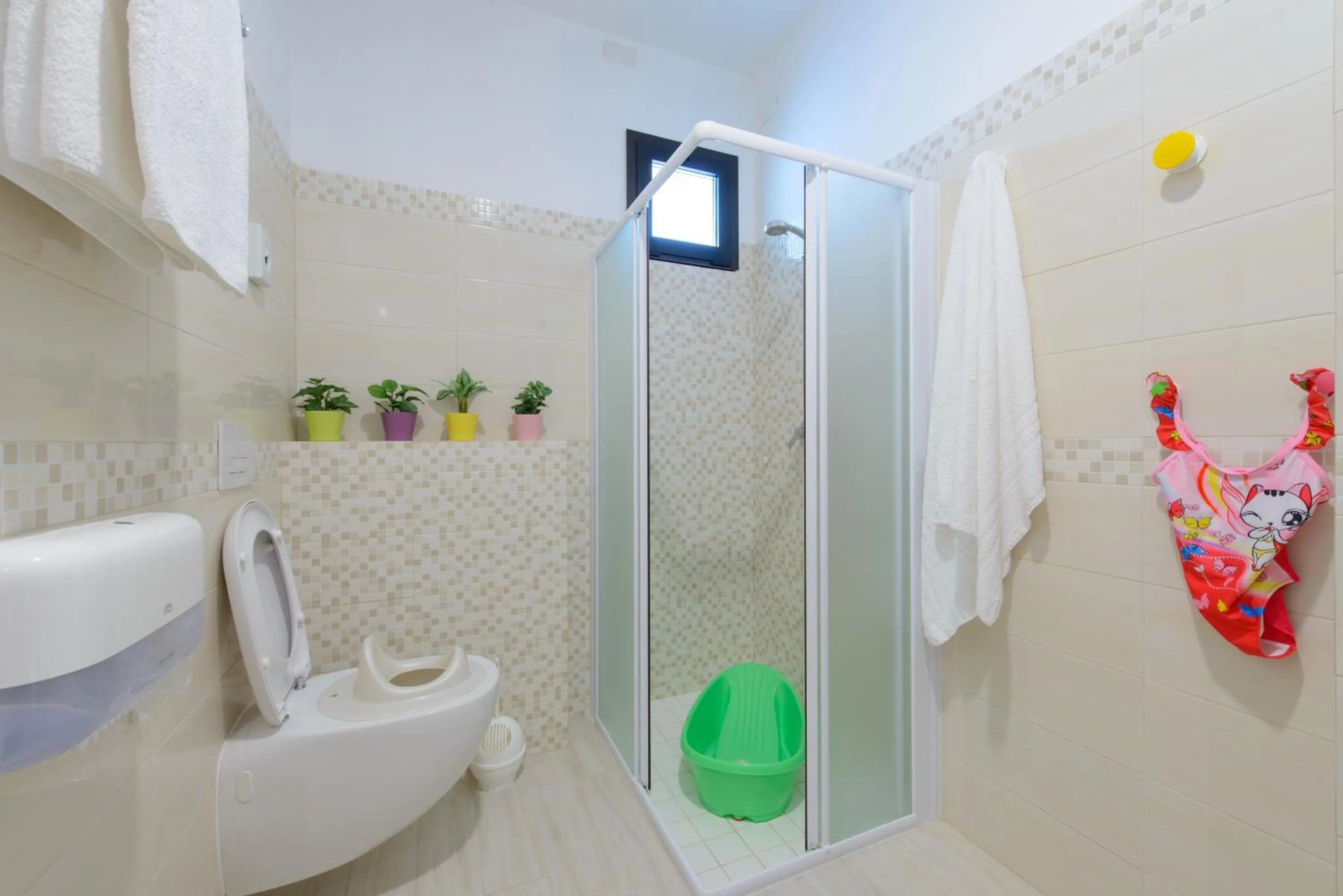 Bathroom in Hotel Nuova Medusa Rimini