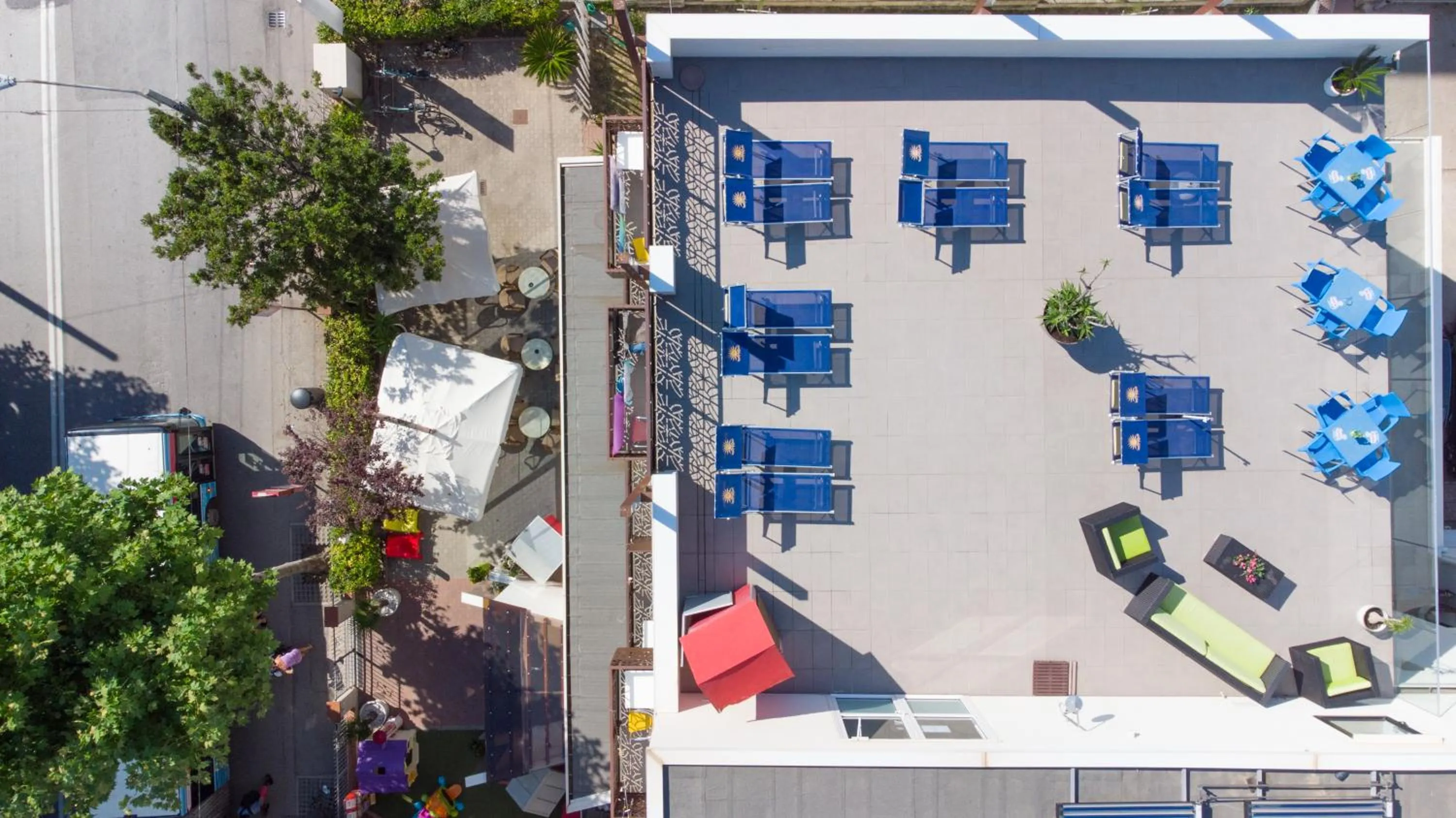 Bird's eye view in Hotel Nuova Medusa Rimini