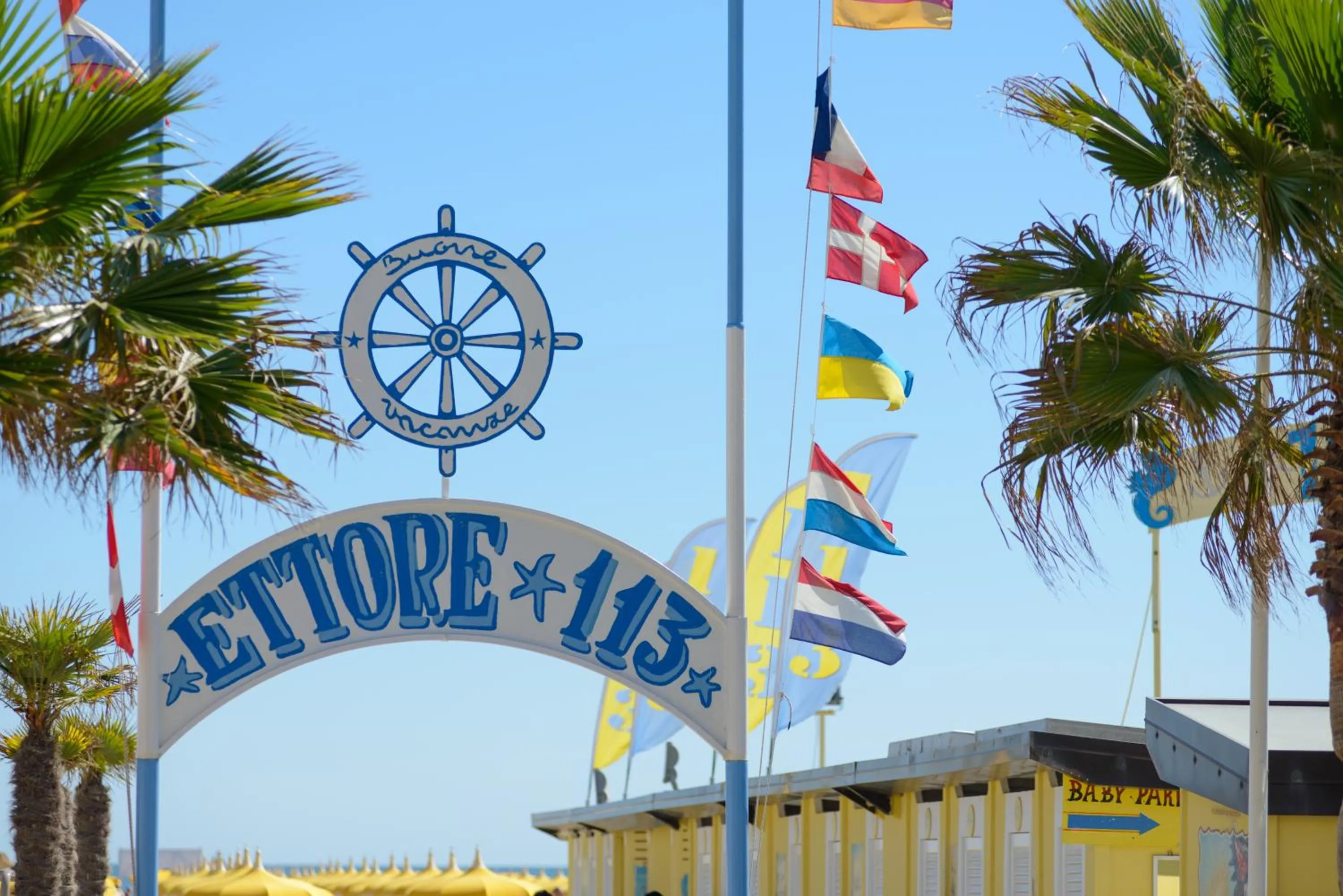 Beach in Hotel Nuova Medusa Rimini