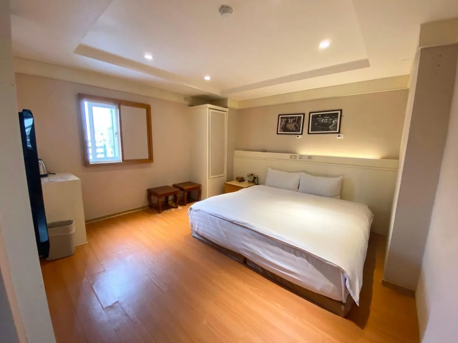 Bed in The Rivero Hotel