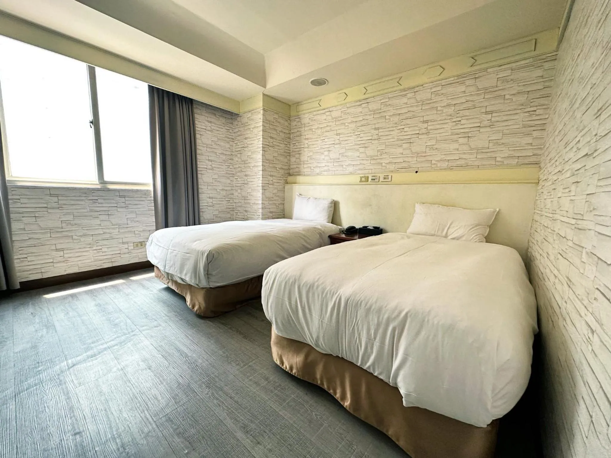 Bed in The Rivero Hotel