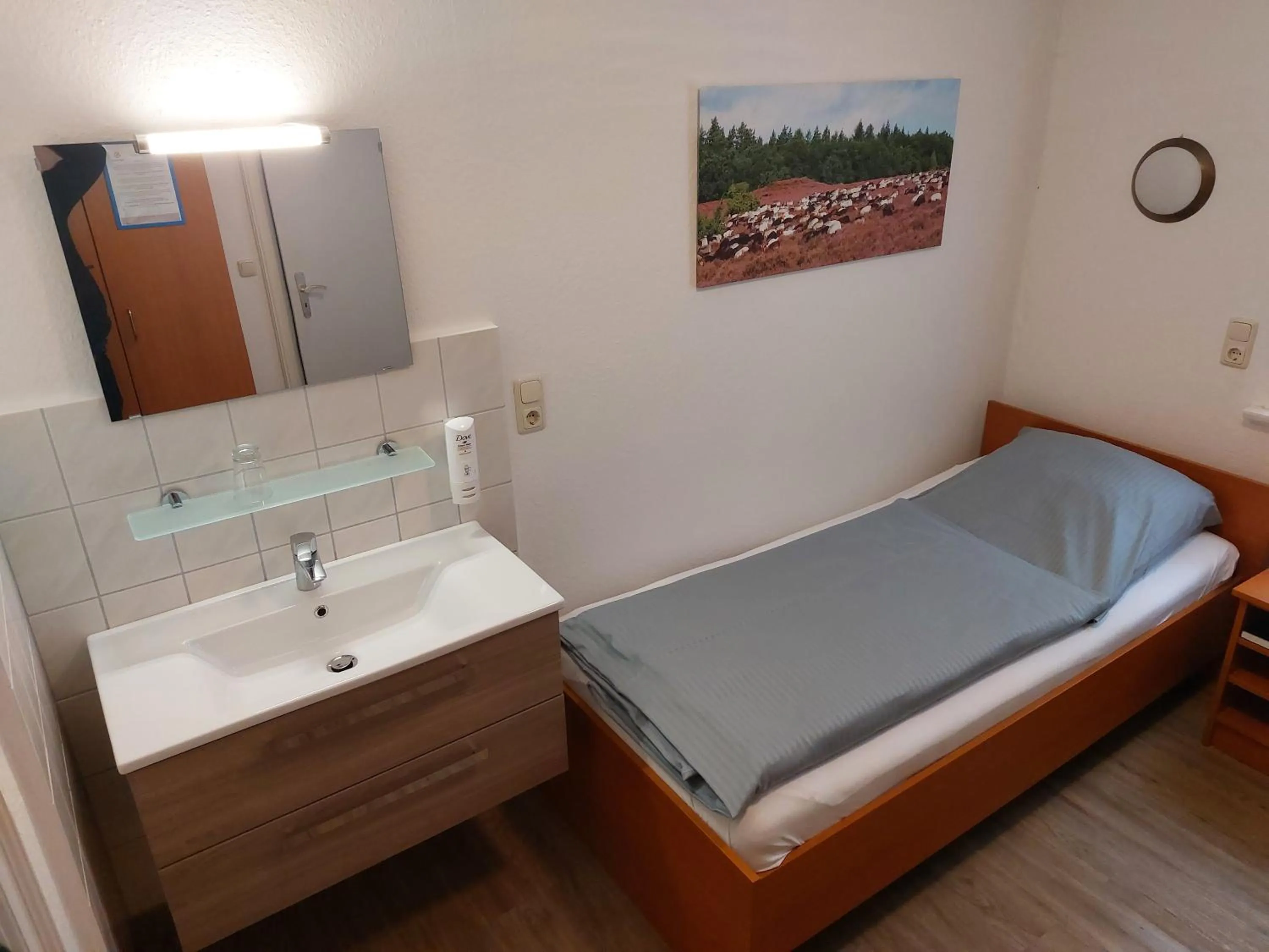 Bed in Landhaus Haverbeckhof