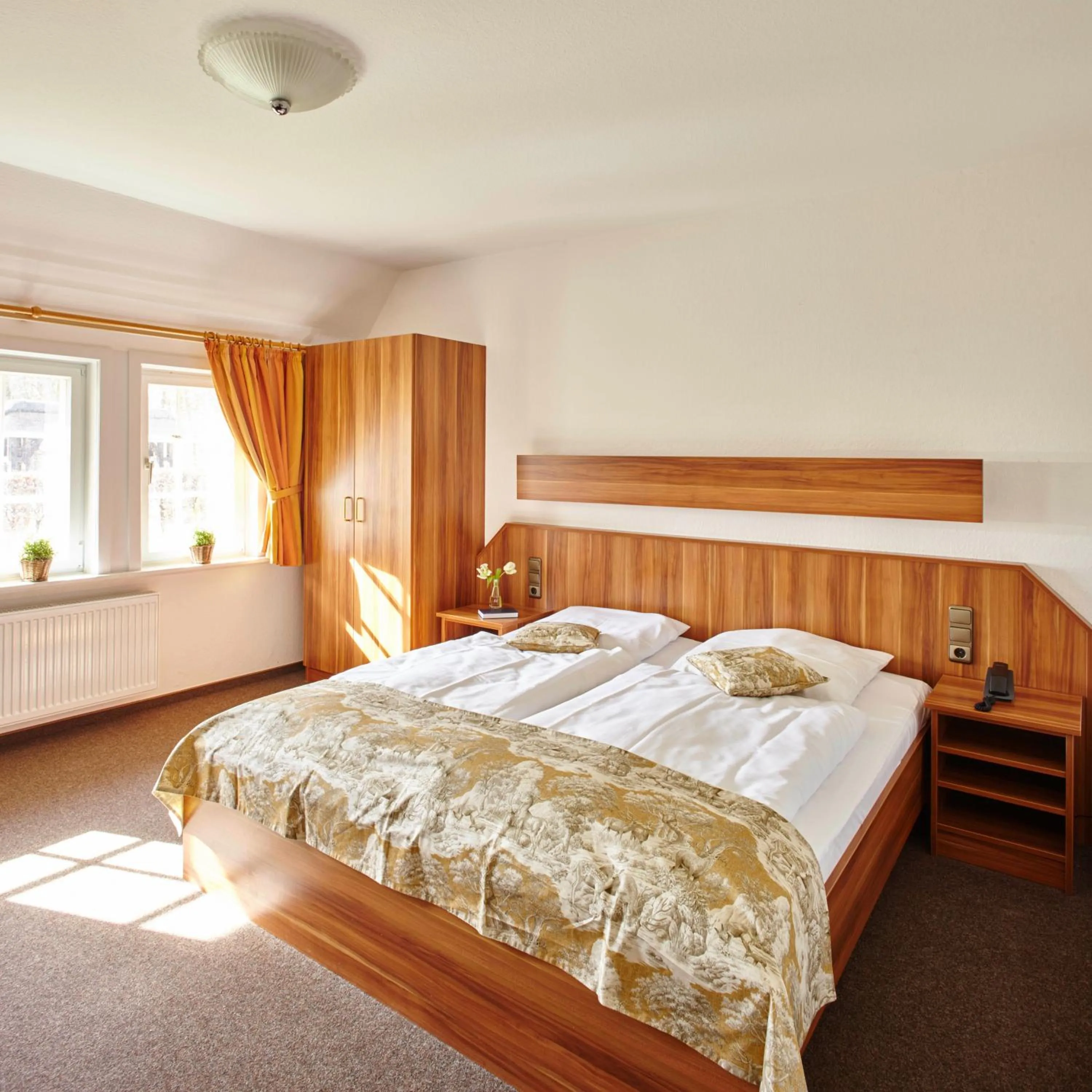 Photo of the whole room, Bed in Landhaus Haverbeckhof