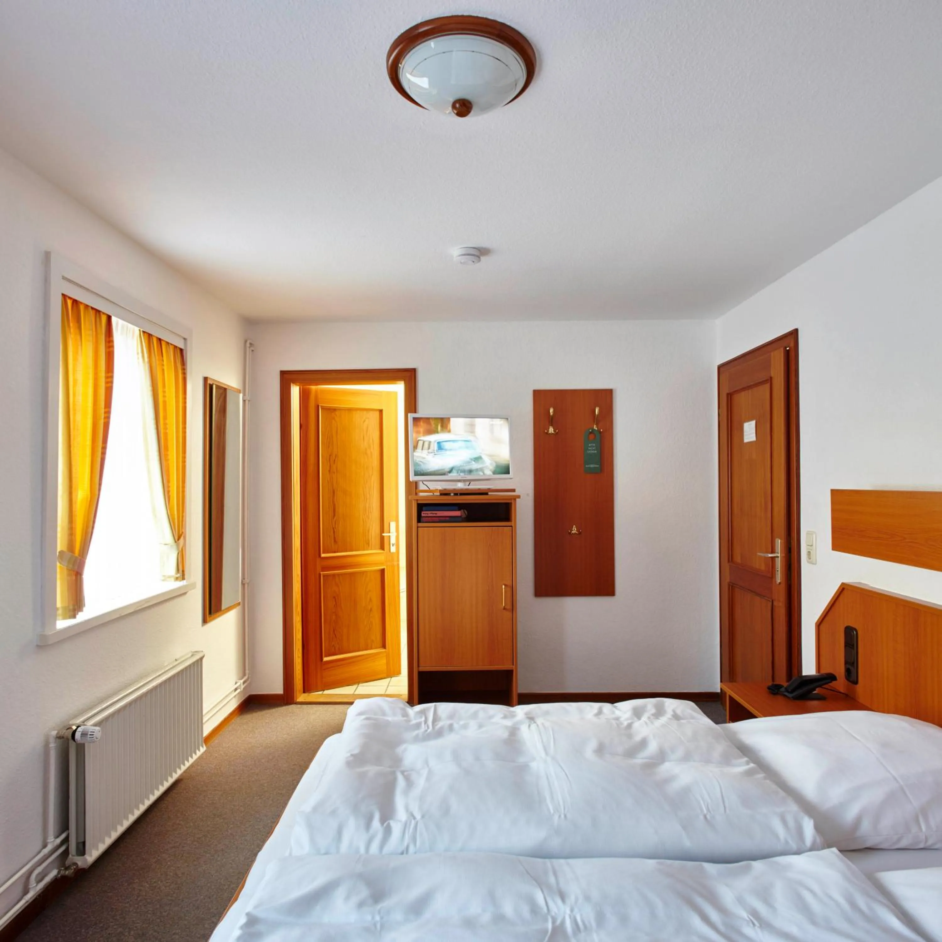 Photo of the whole room, Bed in Landhaus Haverbeckhof