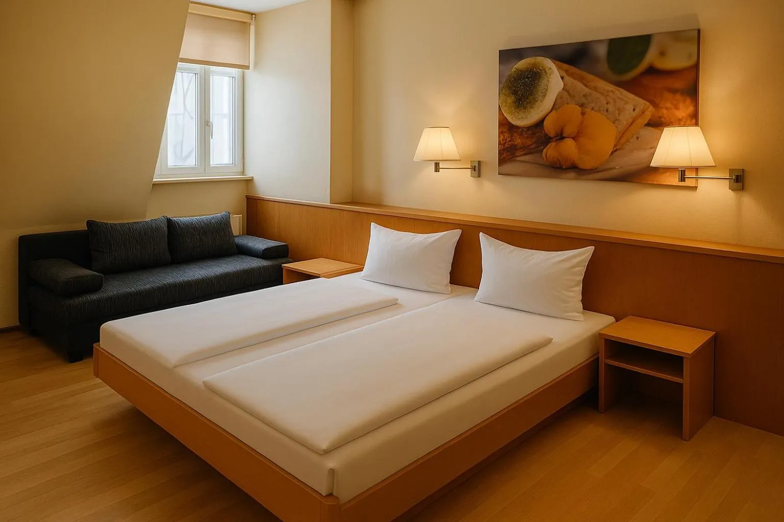 Guests, Bed in Steinhäuser Hof