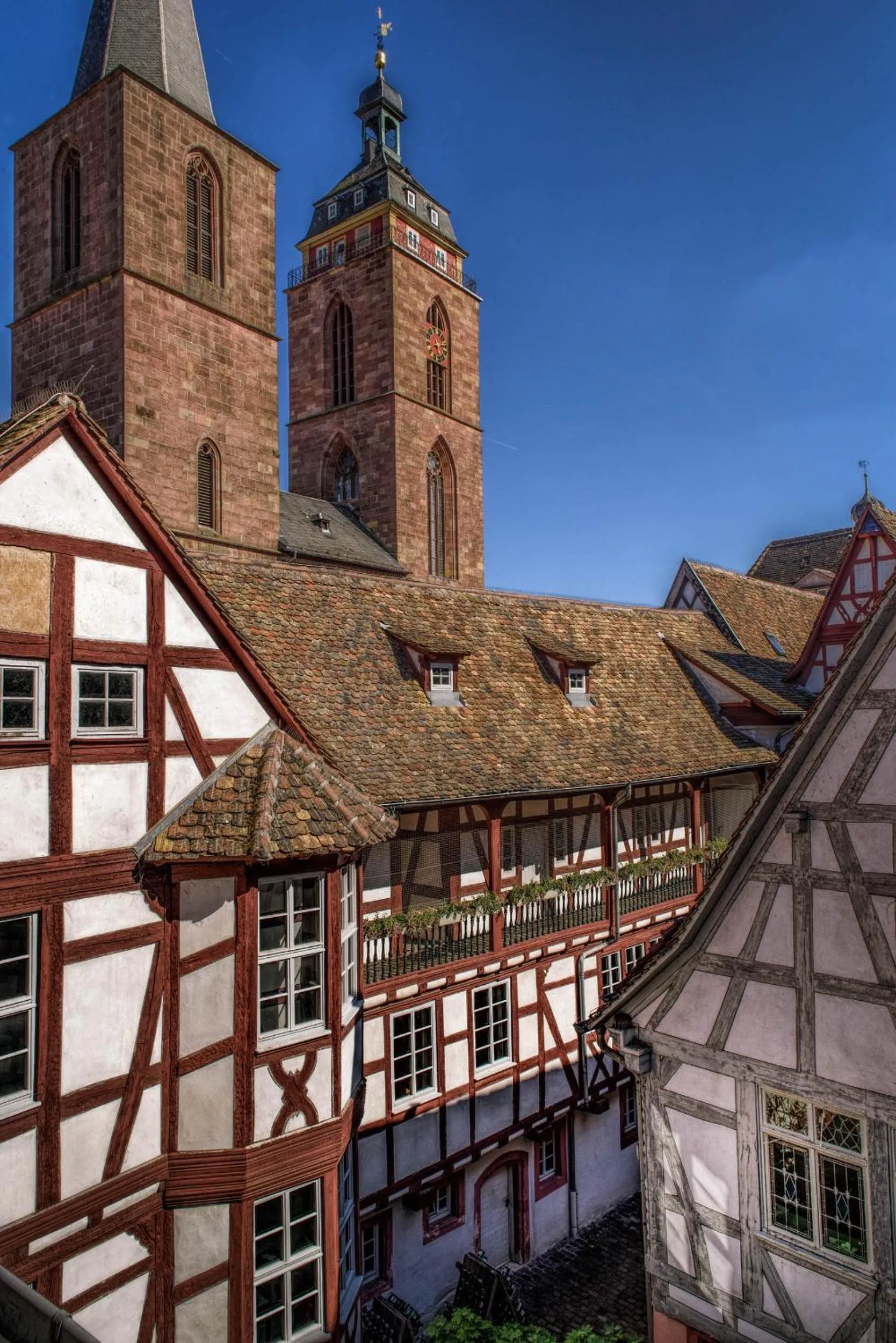 City view in Steinhäuser Hof