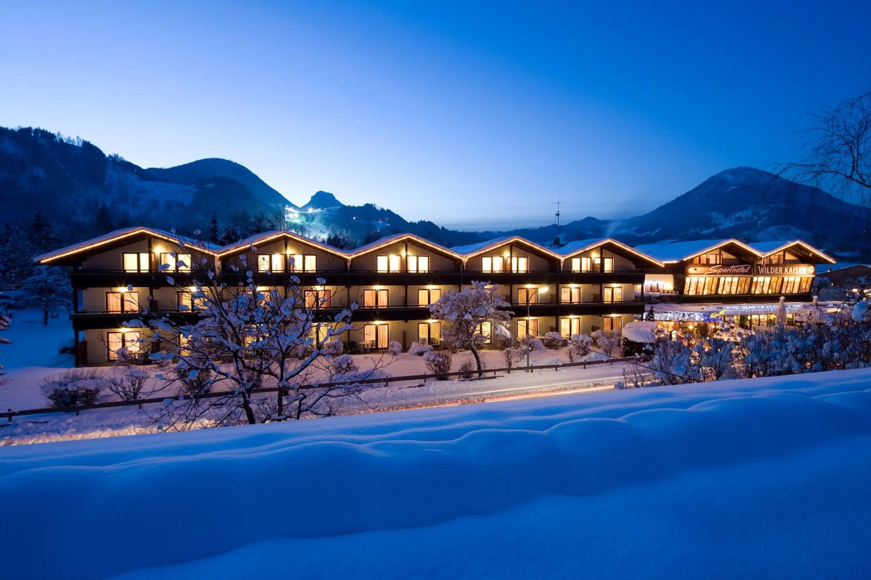 Facade/entrance in Sporthotel Wilder Kaiser