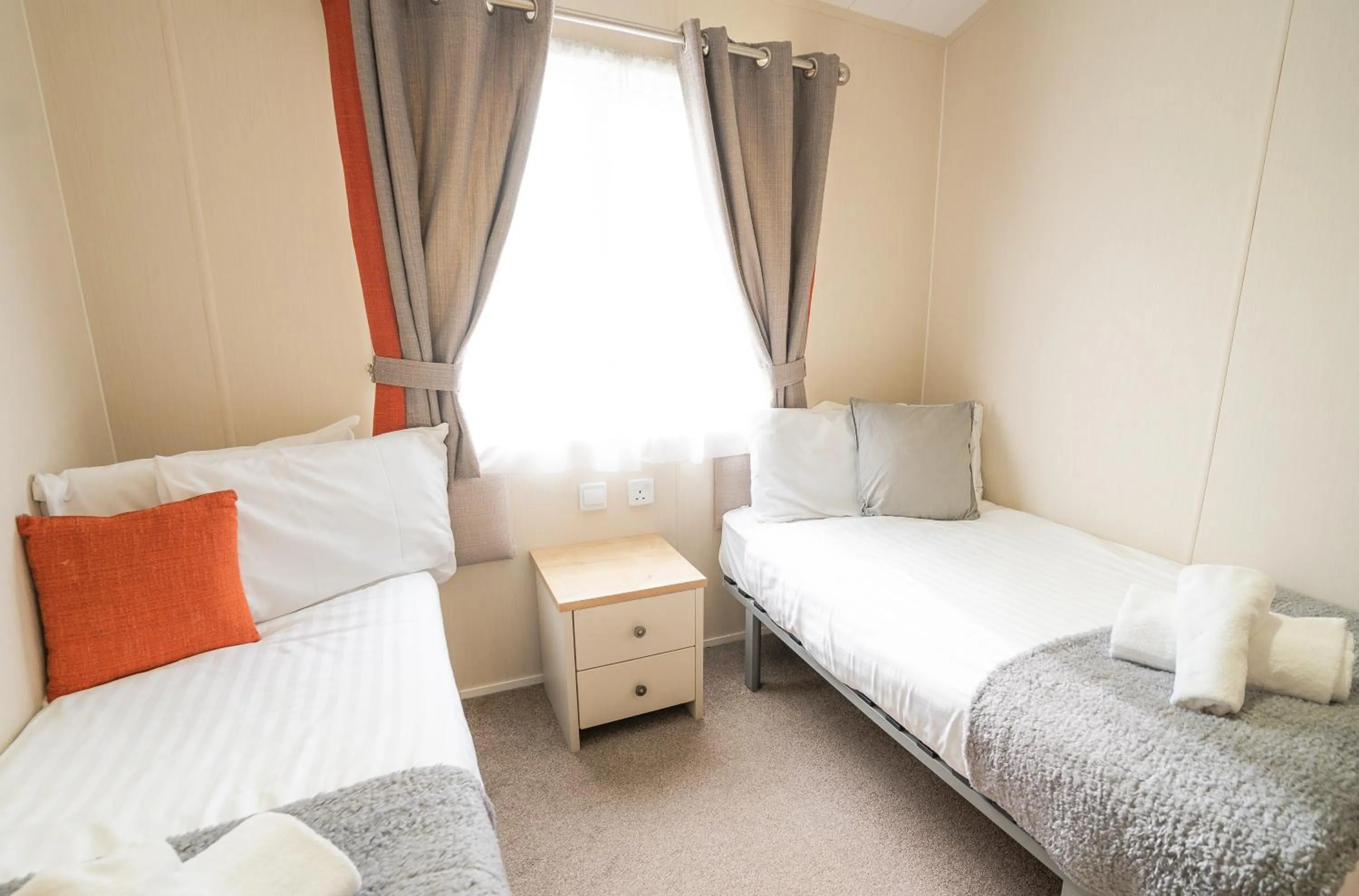 Bed in Marine Holiday Park